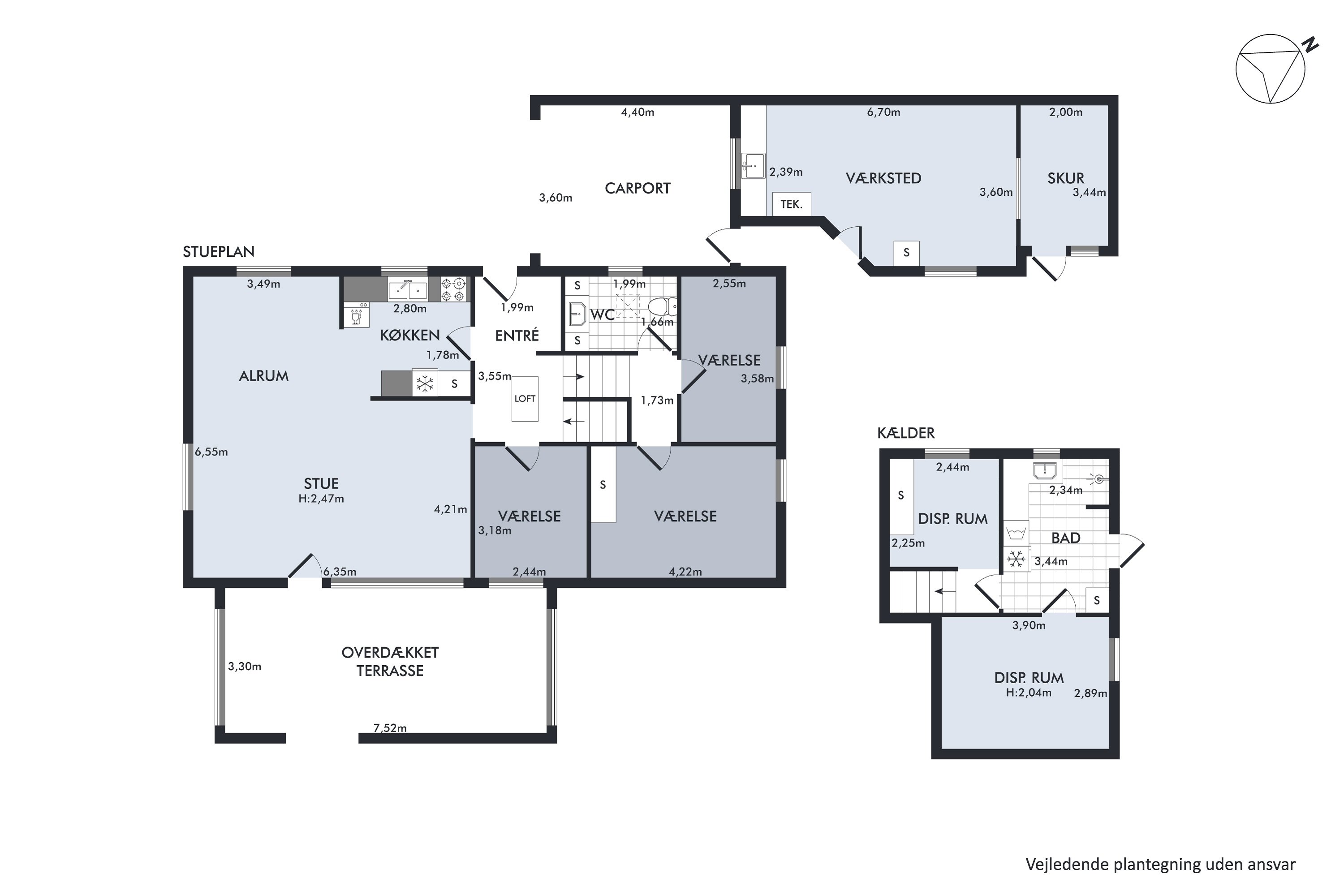 Plantegninger billede af Hermodsvej 12, Benløse, 4100 Ringsted