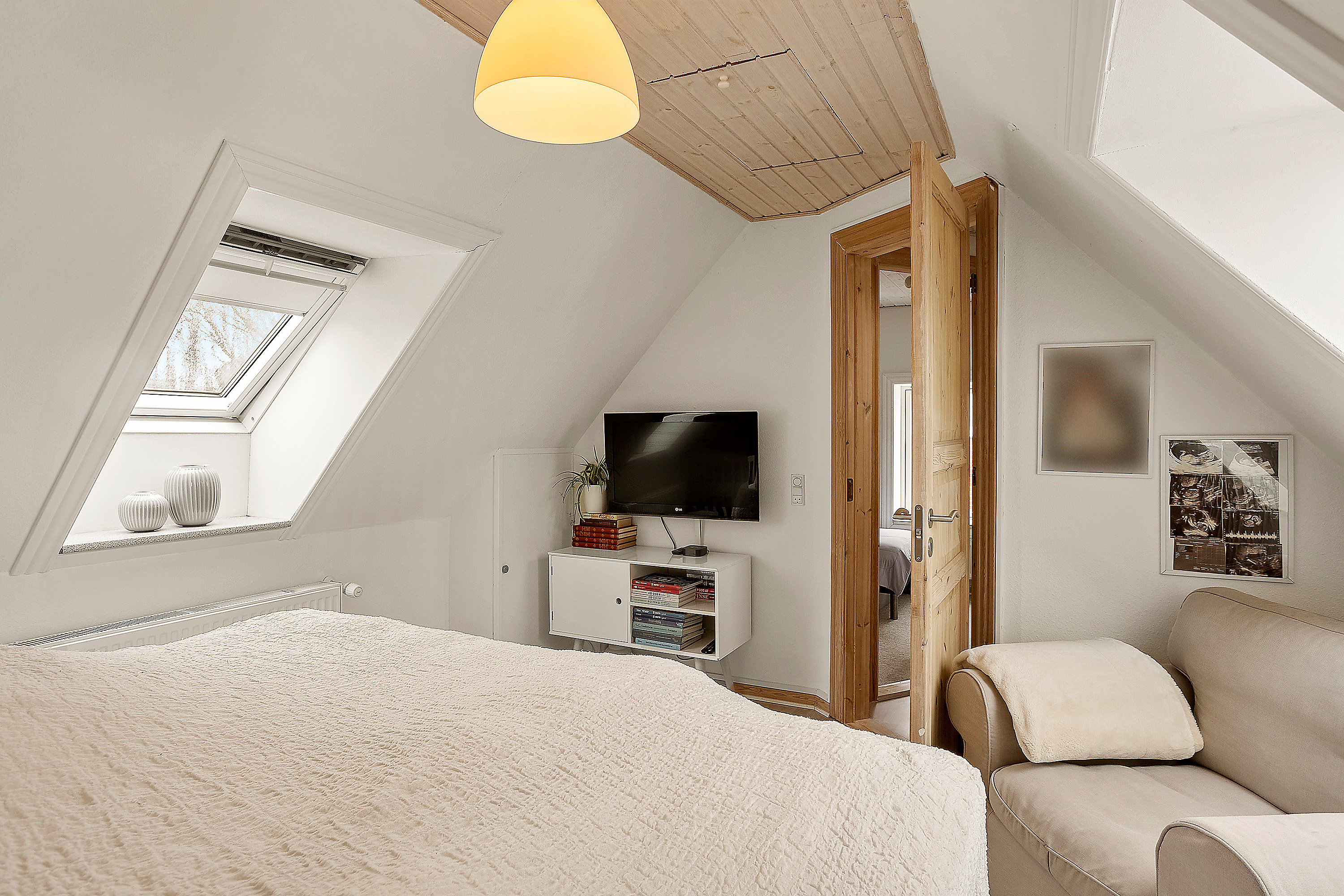 Fremhævet soveværelse billede i fuldskærmstilstand. Billede af Søndergade 61, 6600 Vejen