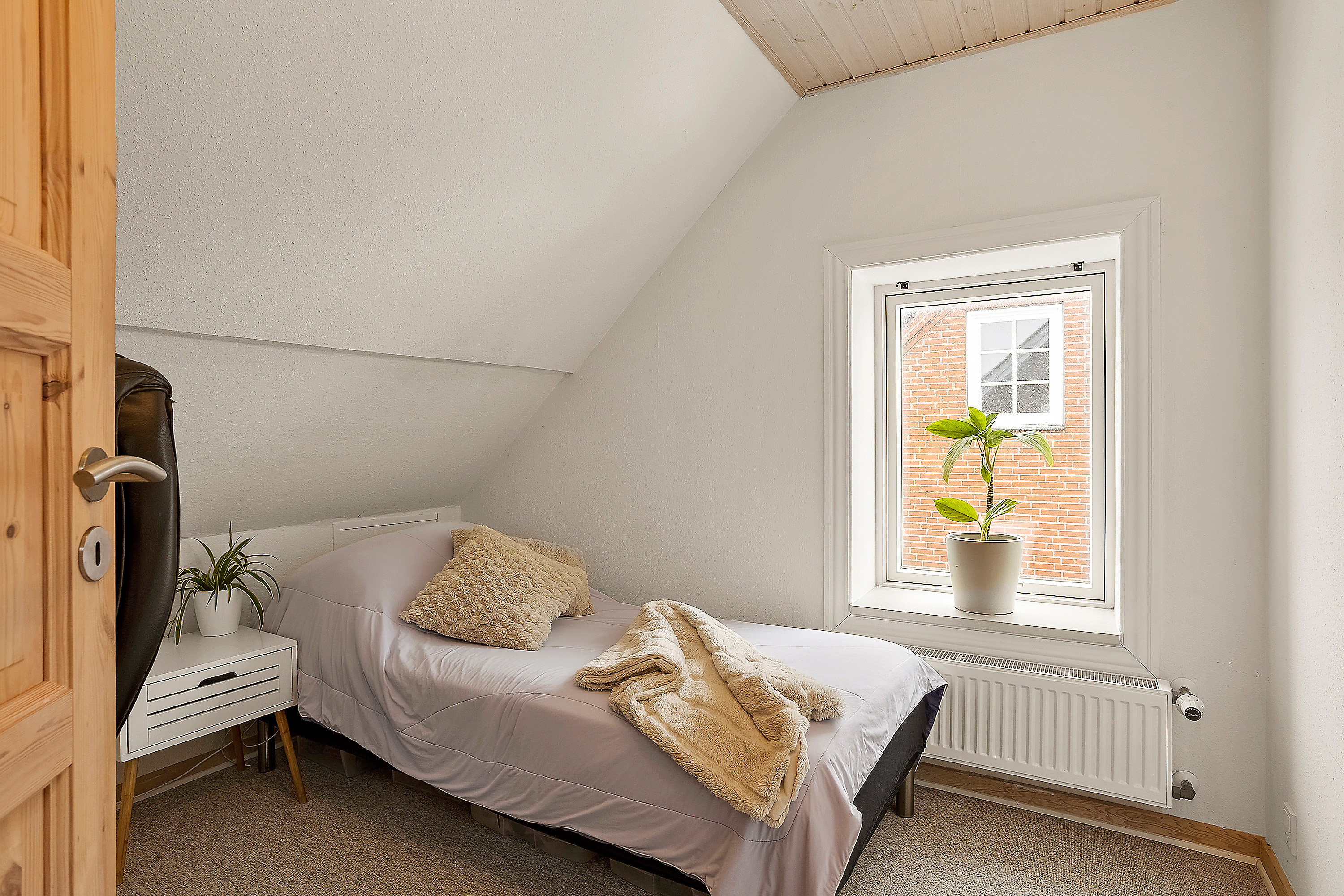 Fremhævet soveværelse billede i fuldskærmstilstand. Billede af Søndergade 61, 6600 Vejen