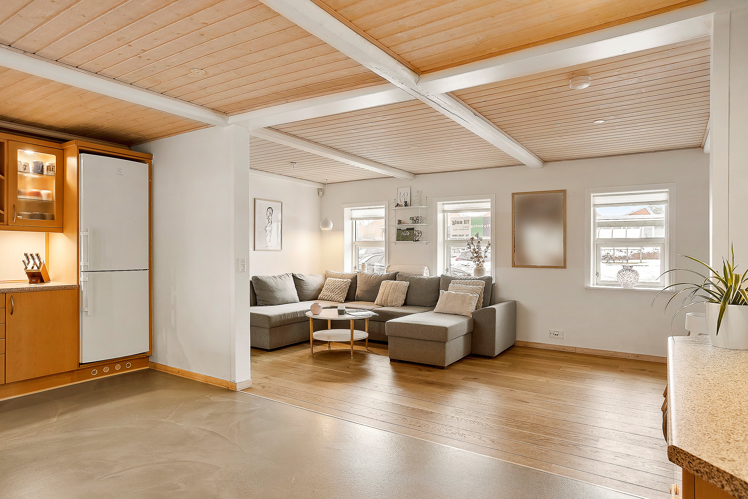 Fremhævet stue billede i fuldskærmstilstand. Billede af Søndergade 61, 6600 Vejen