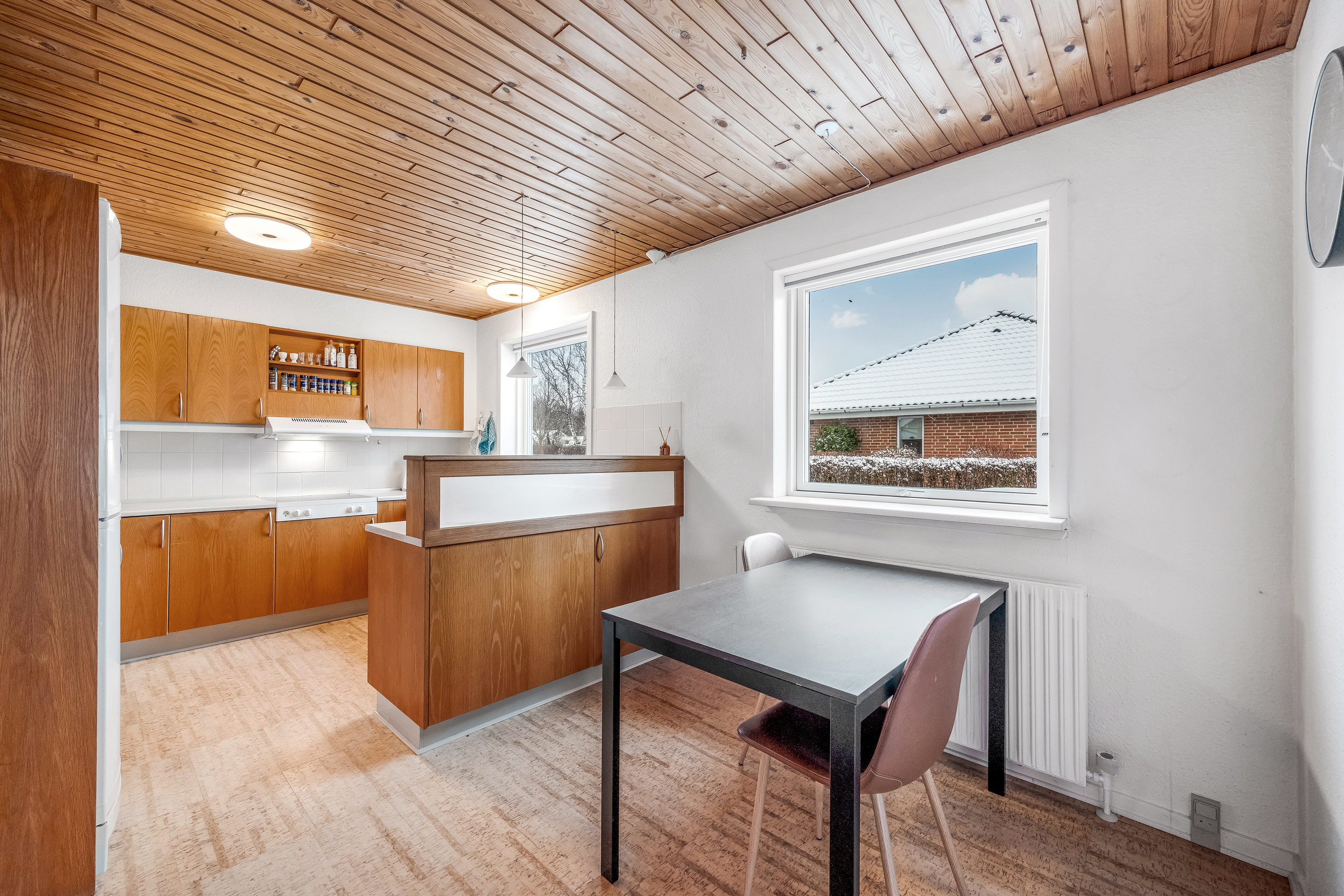 Fremhævet køkken billede i fuldskærmstilstand. Billede af Åbrinken 42, 6900 Skjern