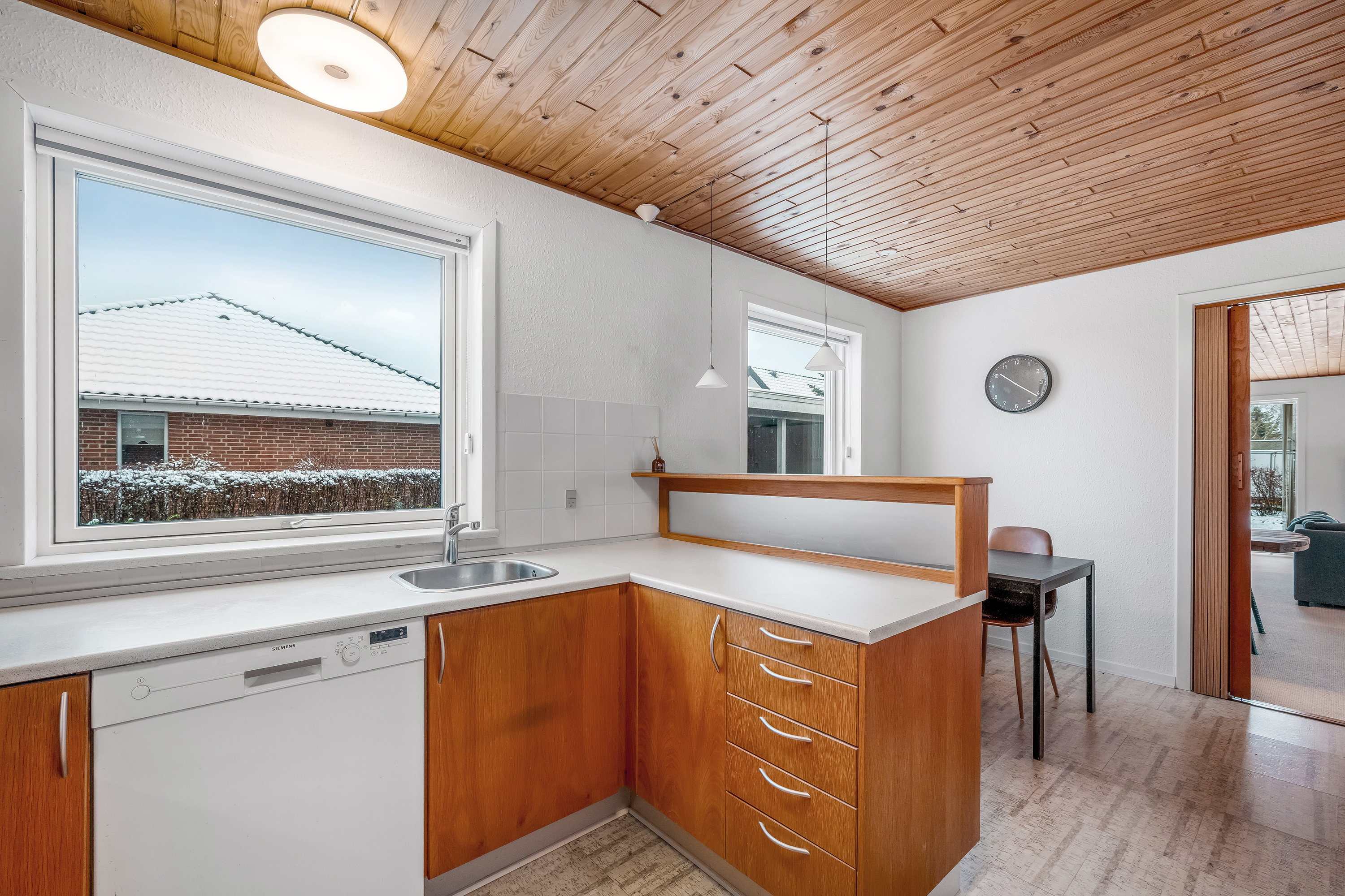 Fremhævet køkken billede i fuldskærmstilstand. Billede af Åbrinken 42, 6900 Skjern