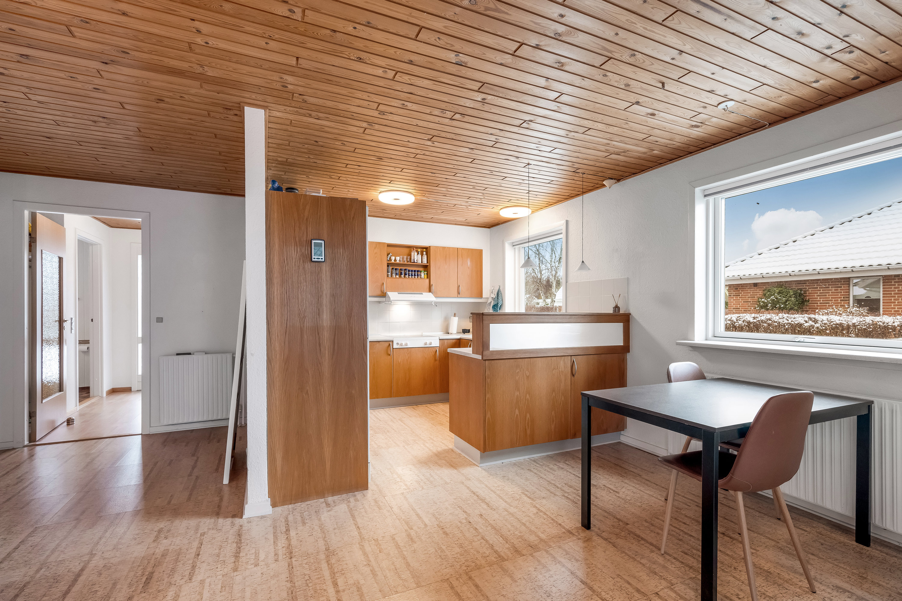 Fremhævet køkken billede i fuldskærmstilstand. Billede af Åbrinken 42, 6900 Skjern