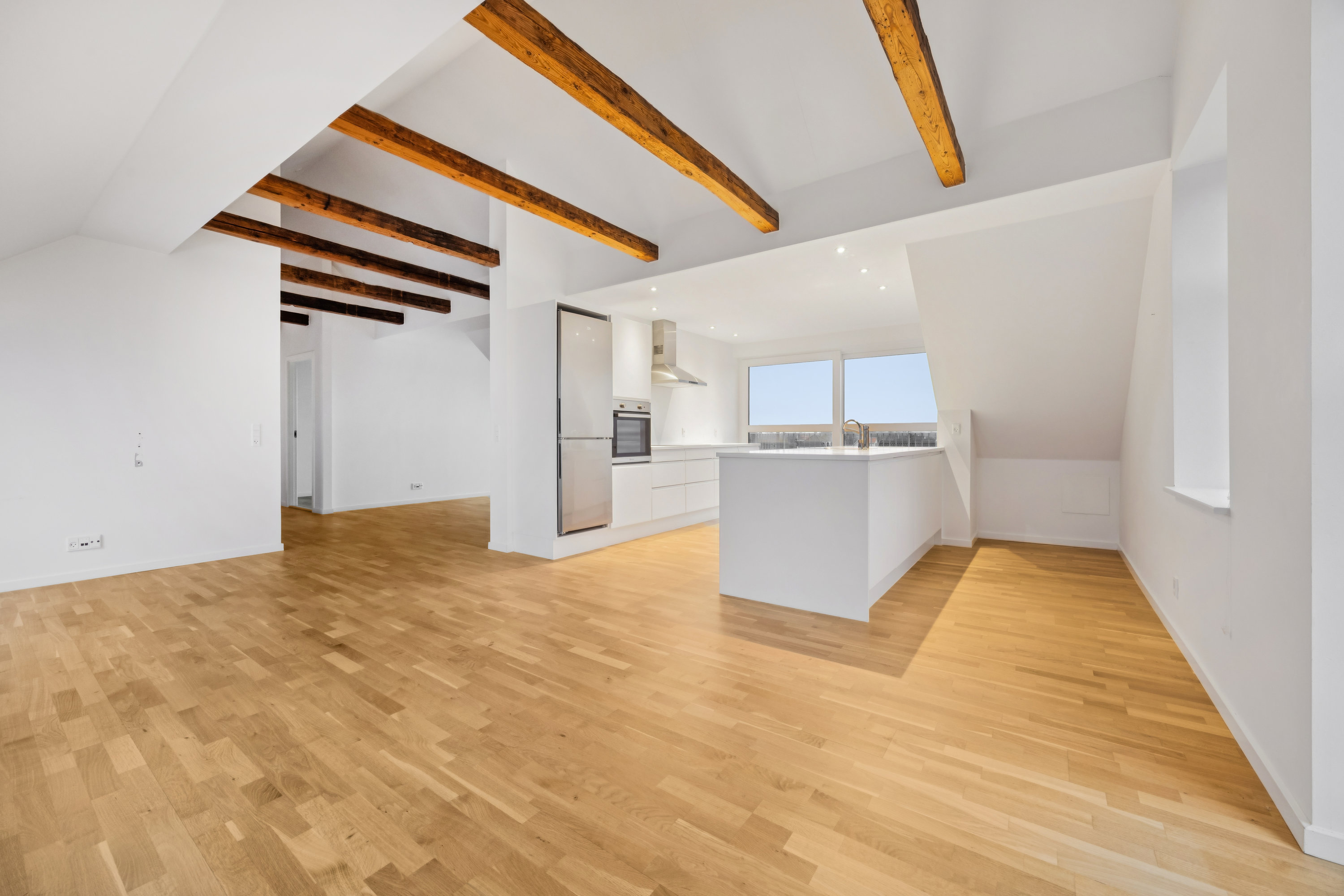 Fremhævet stue billede i fuldskærmstilstand. Billede af Østergade 2C, 2., 9370 Hals