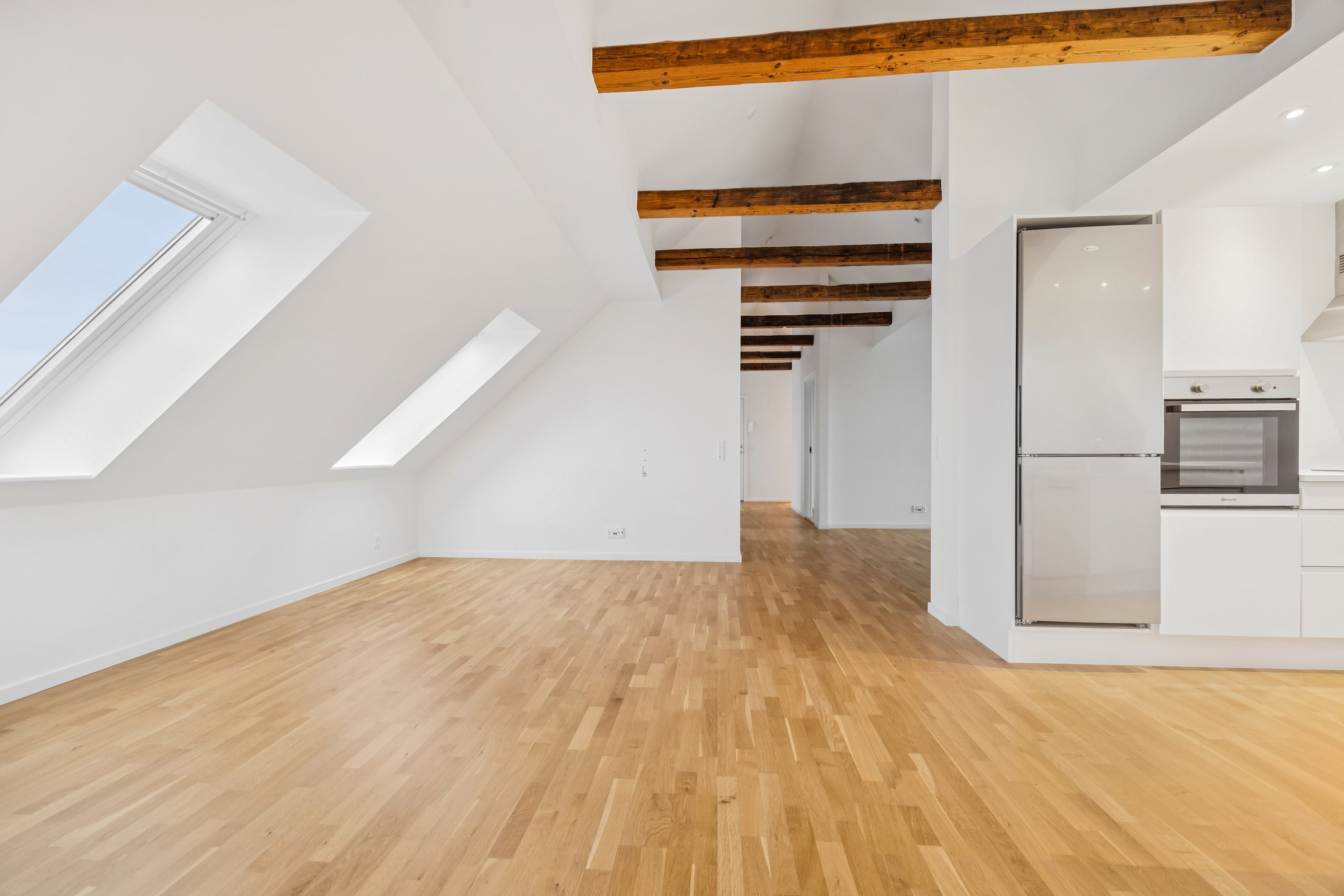 Fremhævet køkken billede i fuldskærmstilstand. Billede af Østergade 2C, 2., 9370 Hals