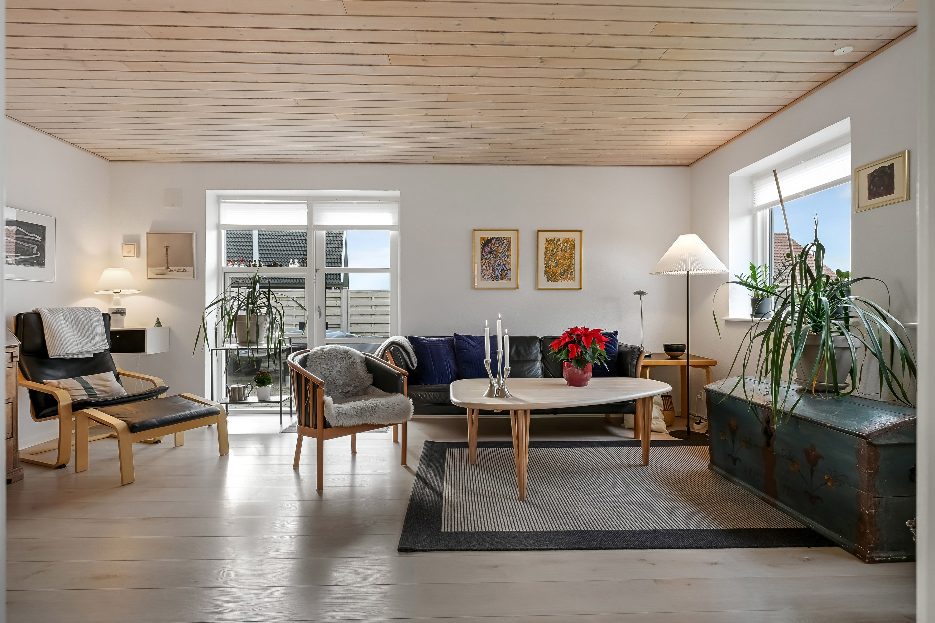 Fremhævet stue billede i fuldskærmstilstand. Billede af Spelmanns Toft 32, 6720 Fanø