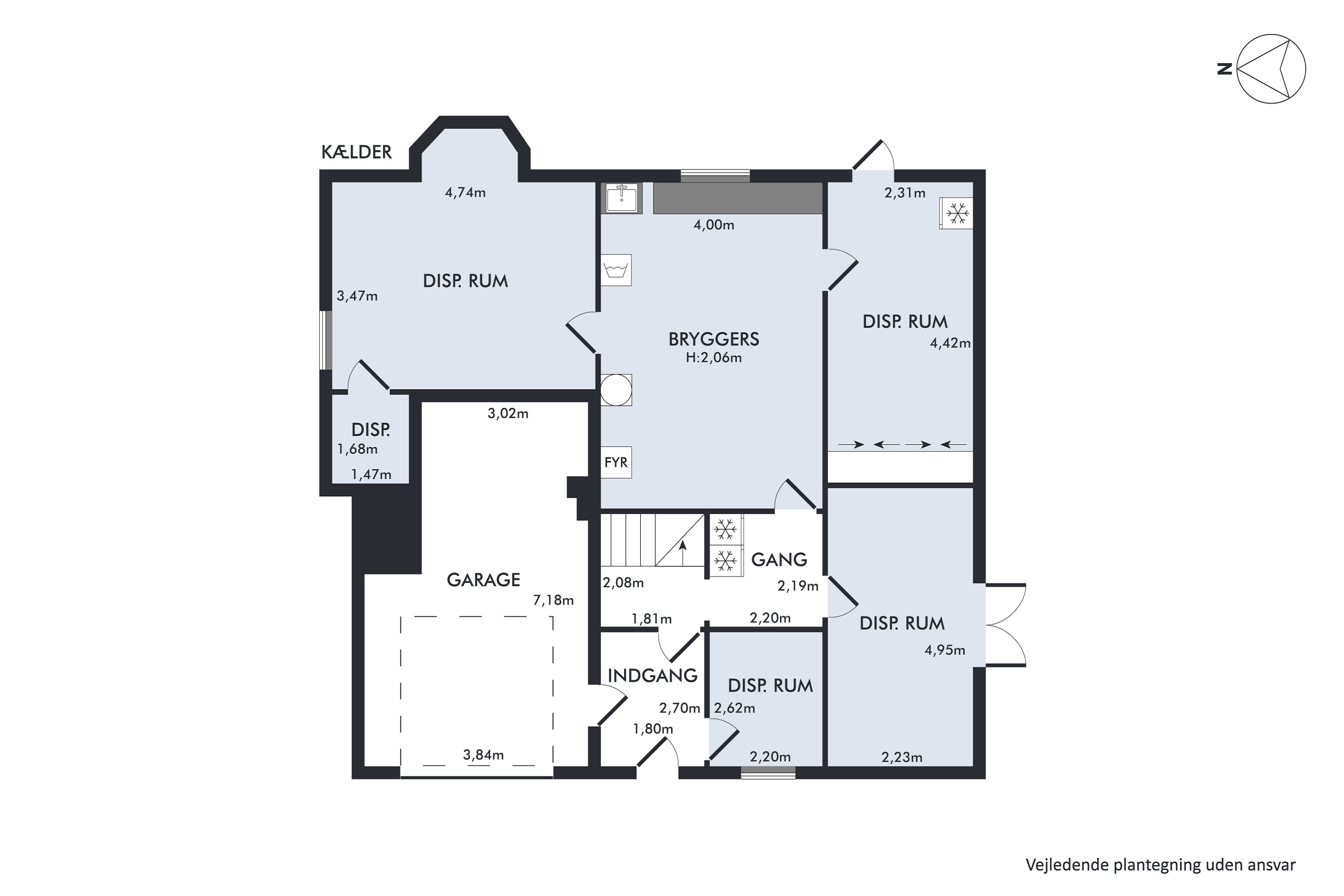 Plantegninger billede af Rougsøvej 30, Spidsborg, 8961 Allingåbro