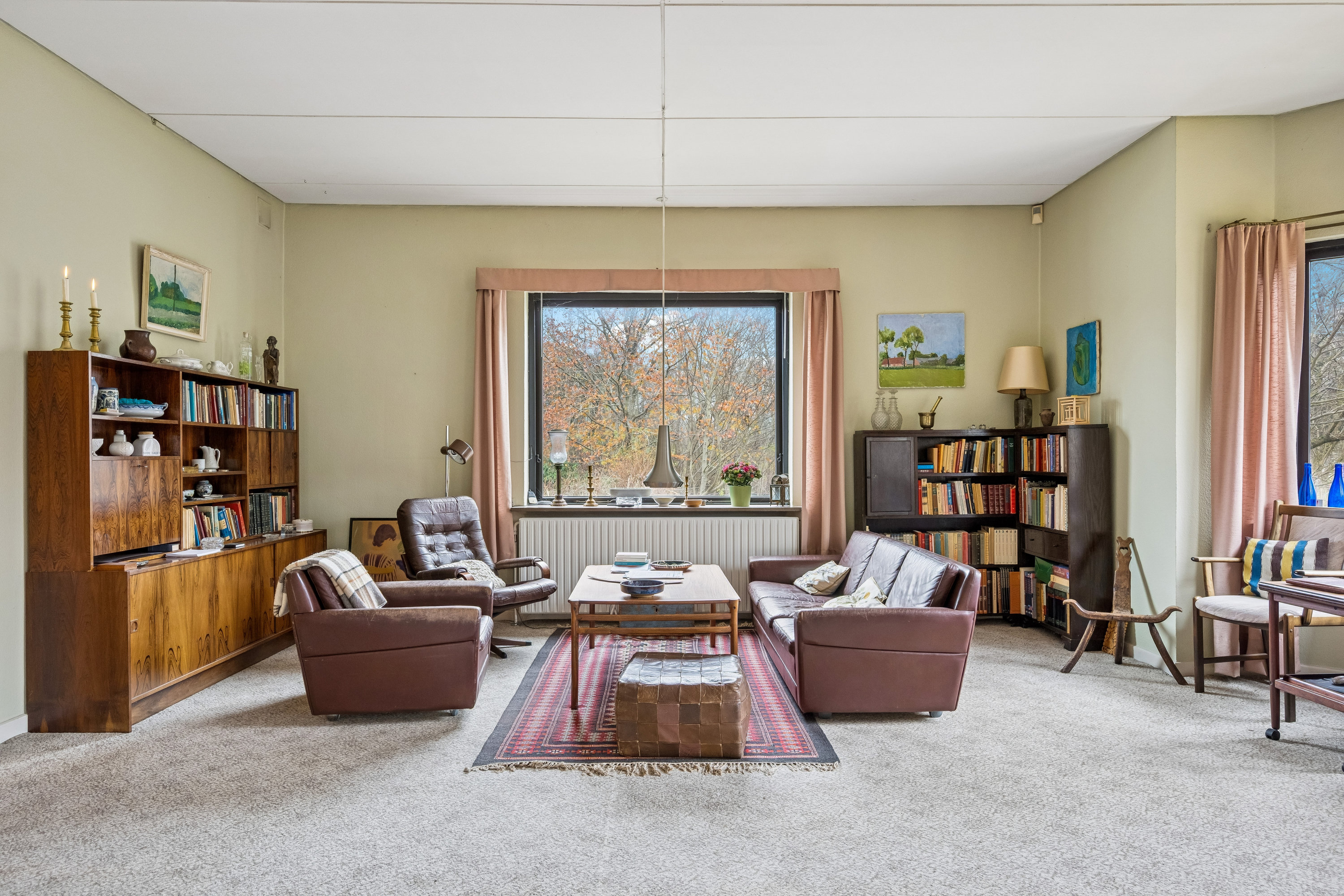 Fremhævet stue billede i fuldskærmstilstand. Billede af Rougsøvej 30, Spidsborg, 8961 Allingåbro