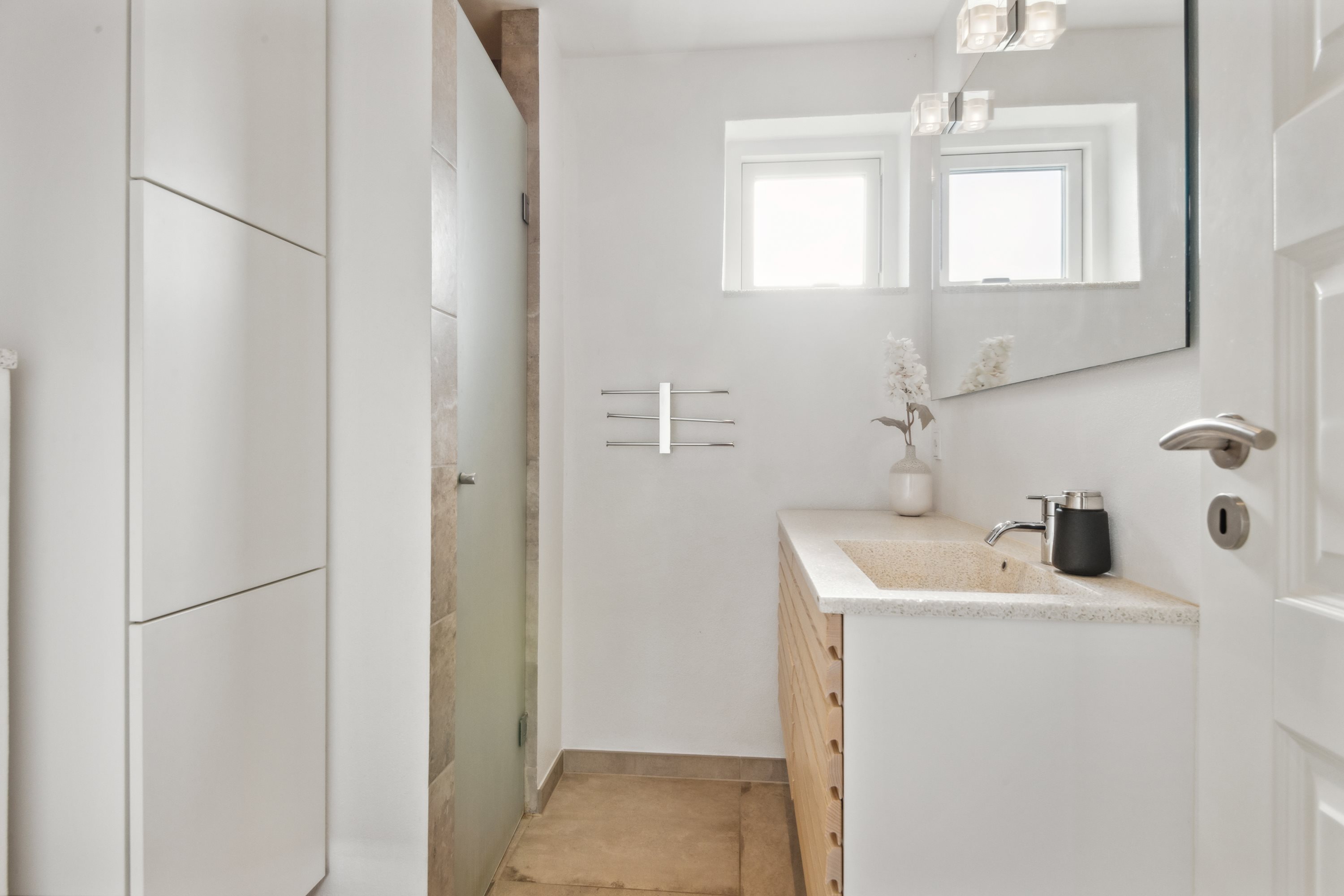 Fremhævet badeværelse billede i fuldskærmstilstand. Billede af Guldborgvej 2, 9000 Aalborg