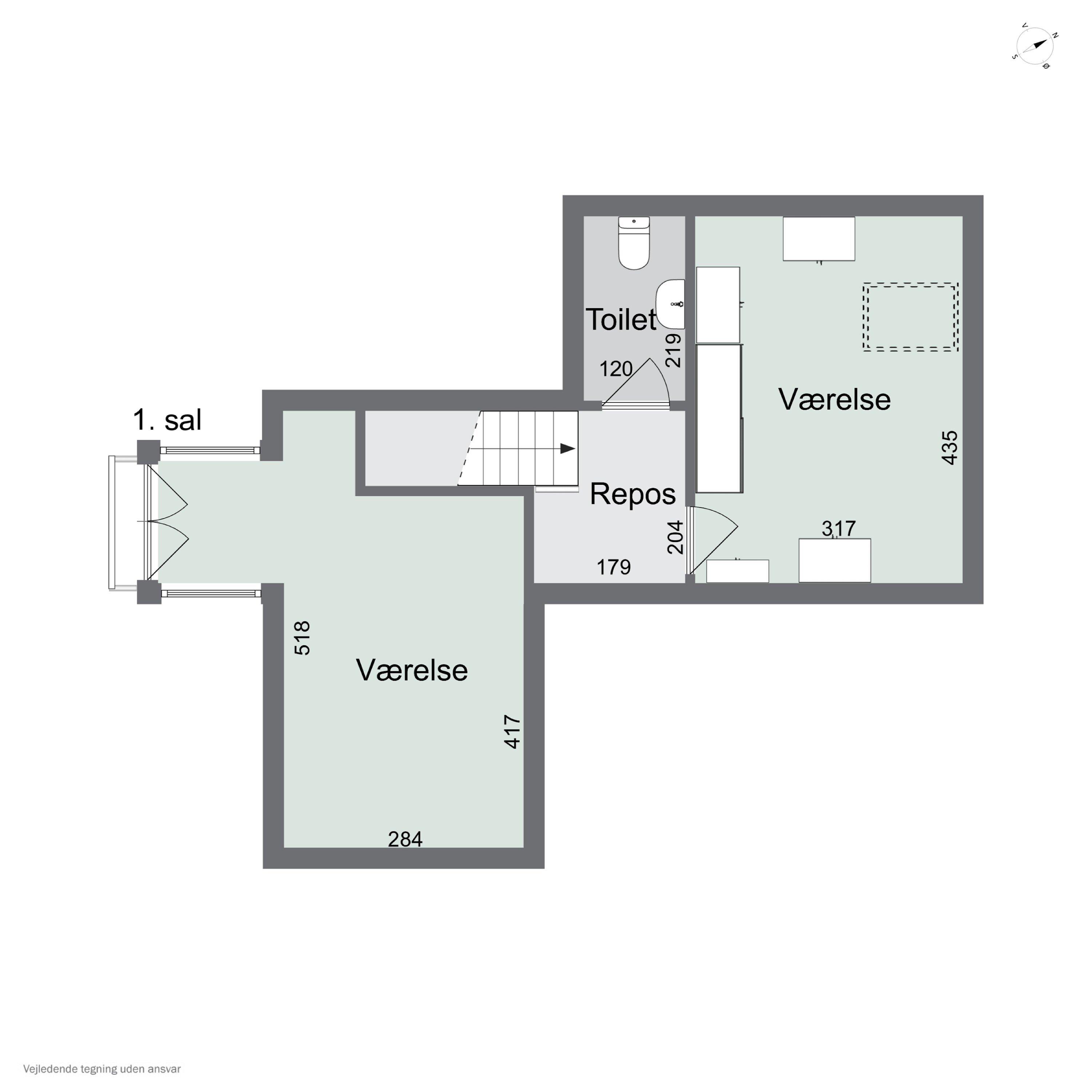 Plantegninger billede af Helsingevej 150K, Asserbo, 3300 Frederiksværk