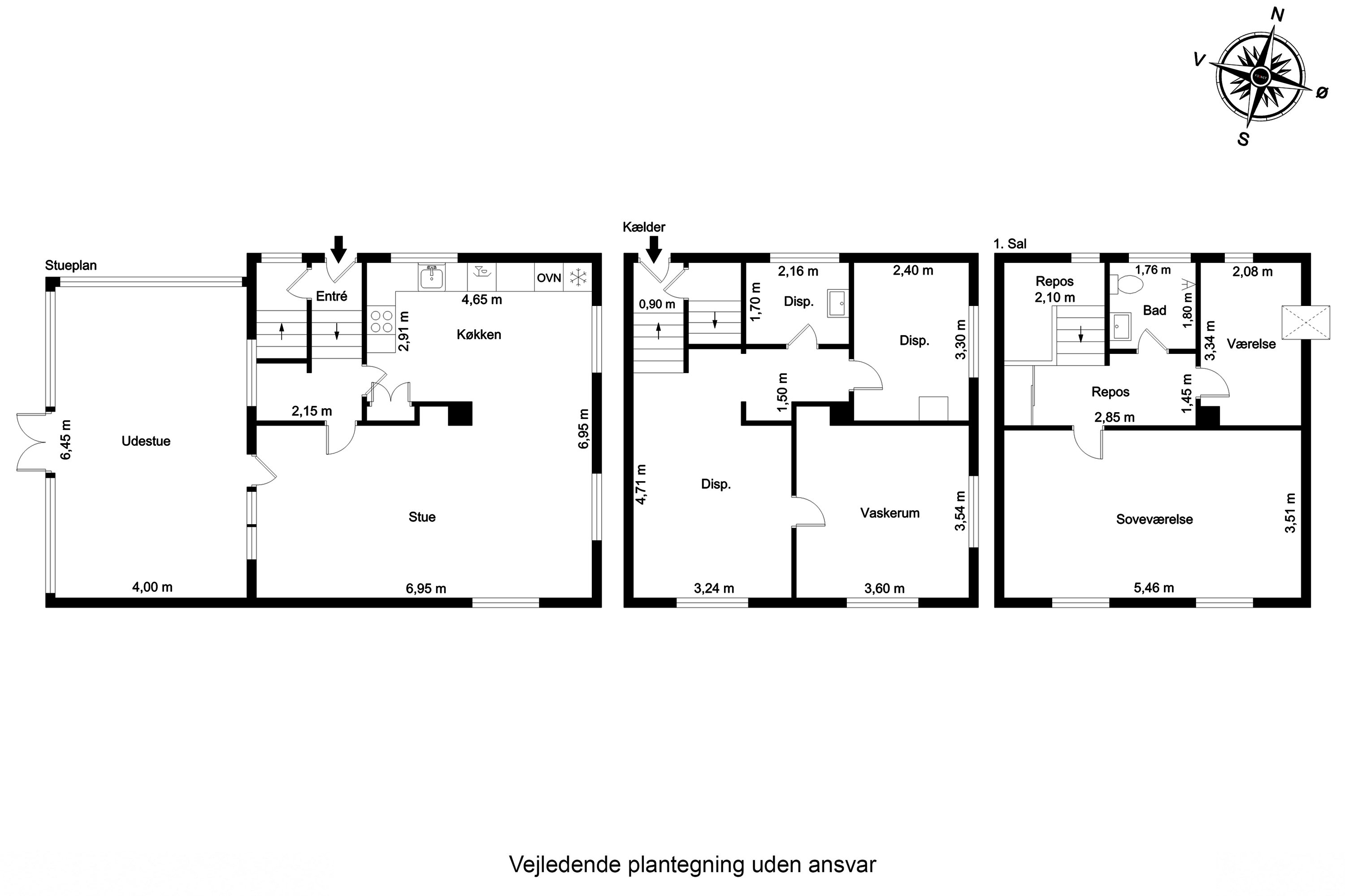 Plantegninger billede af Ny Møllevej 10, Middelfart, 5500 Middelfart