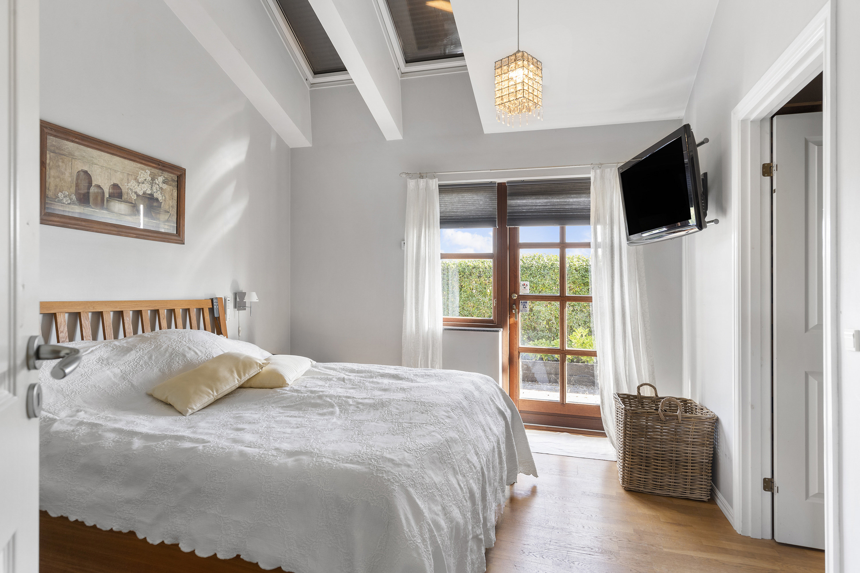 Fremhævet soveværelse billede i fuldskærmstilstand. Billede af Rugmarken 162, 9690 Fjerritslev