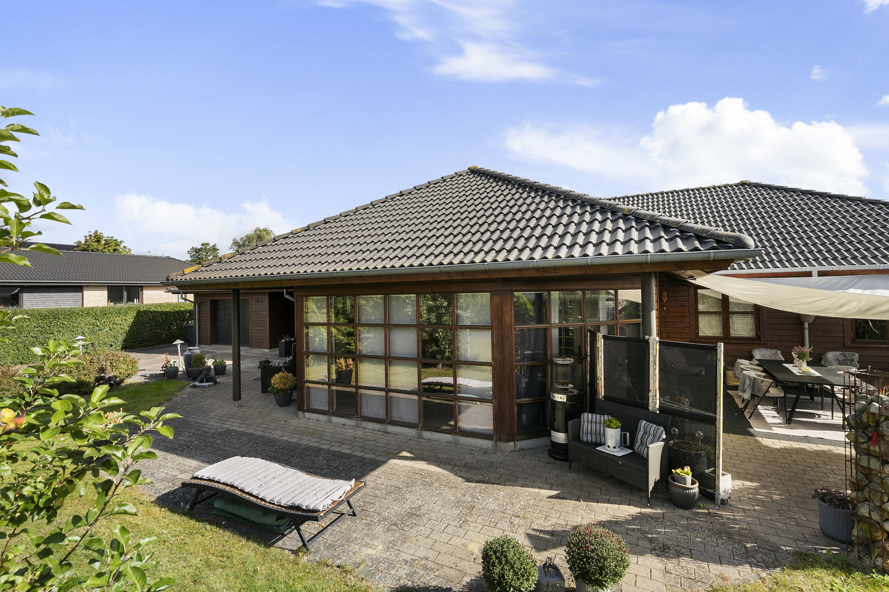 Miniaturebillede 1: facade. Billede af Rugmarken 162, 9690 Fjerritslev