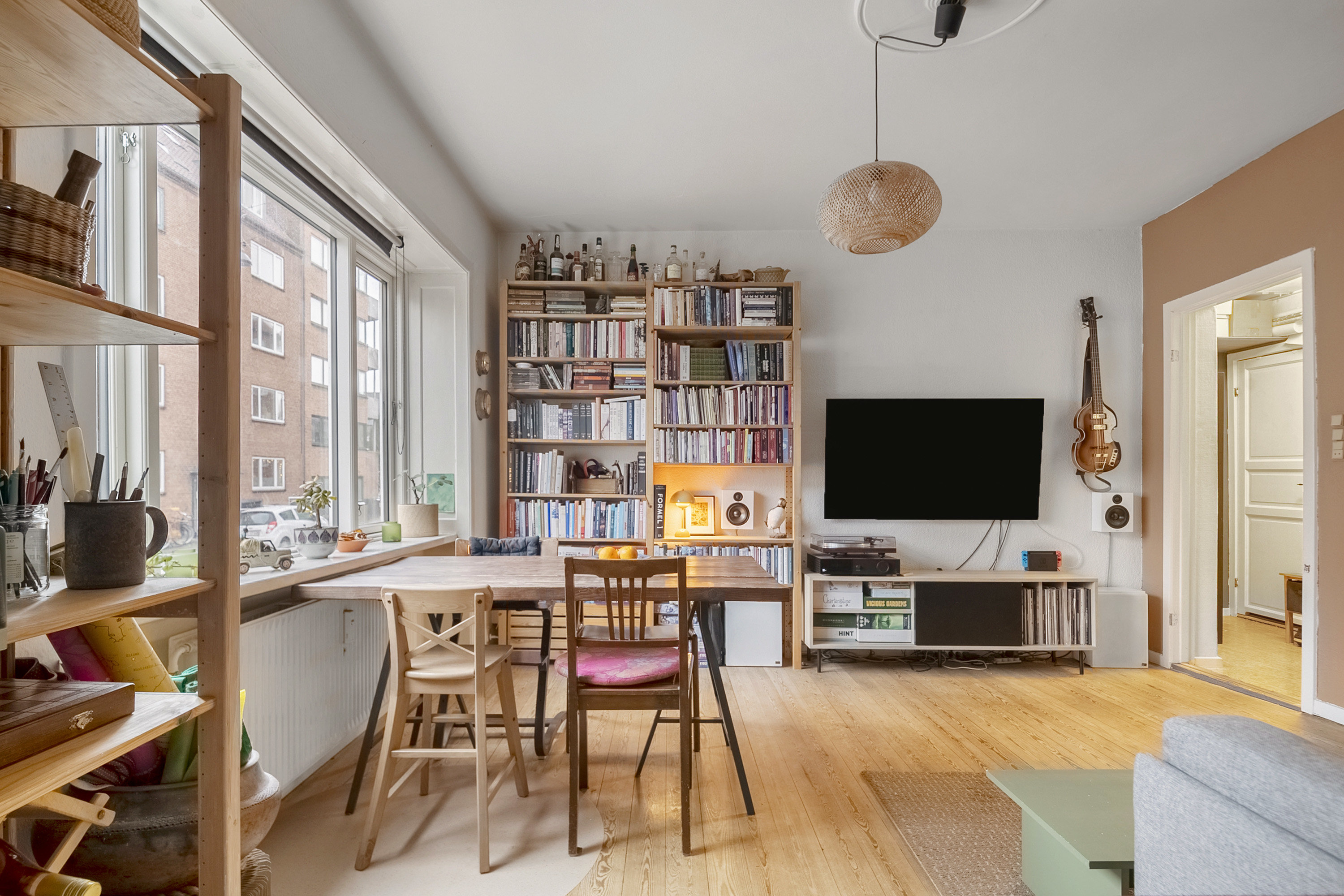 Fremhævet spisestue billede i fuldskærmstilstand. Billede af Willemoesgade 64, st.. th., Trøjborg, 8200 Aarhus N