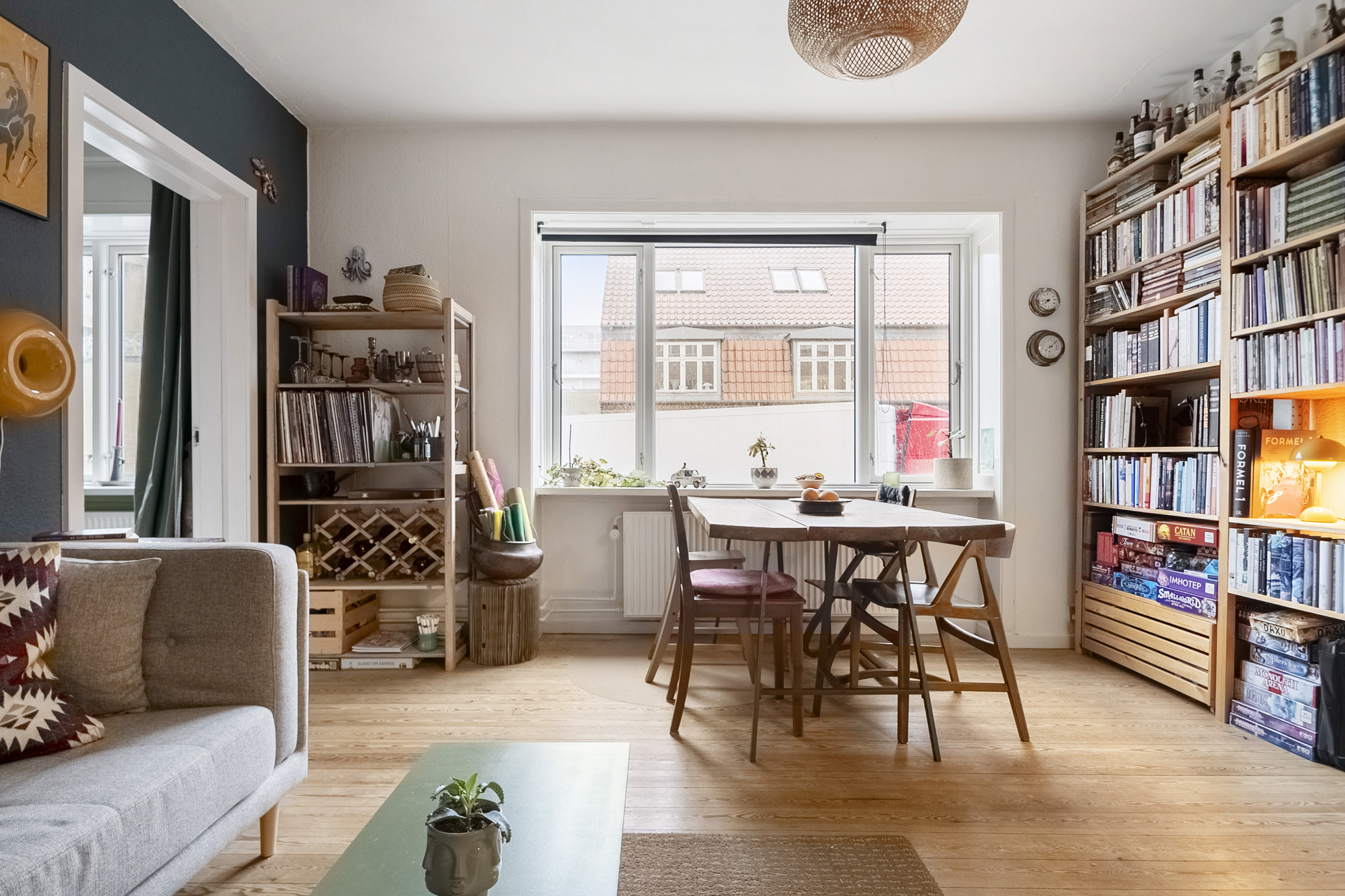 Fremhævet spisestue billede i fuldskærmstilstand. Billede af Willemoesgade 64, st.. th., Trøjborg, 8200 Aarhus N