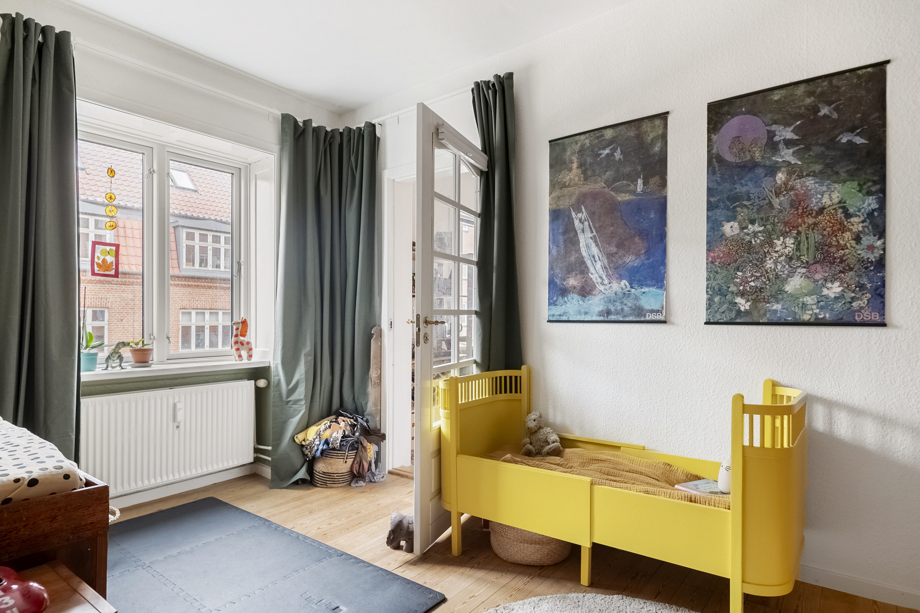 Fremhævet børneværelse billede i fuldskærmstilstand. Billede af Willemoesgade 64, st.. th., Trøjborg, 8200 Aarhus N