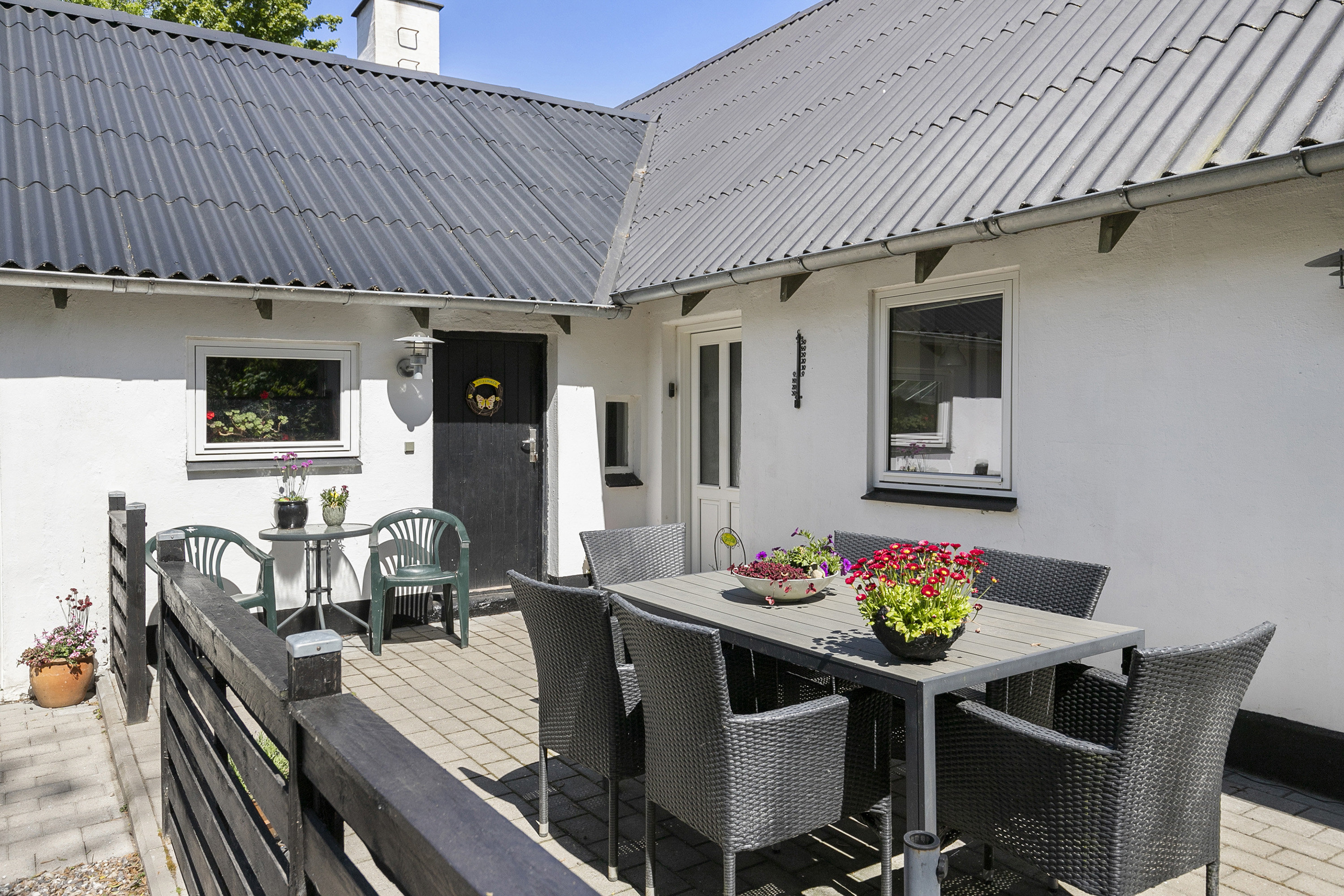 Fremhævet terrasse billede i fuldskærmstilstand. Billede af Tanderupgårdsvej 132, Bejstrup, 9690 Fjerritslev