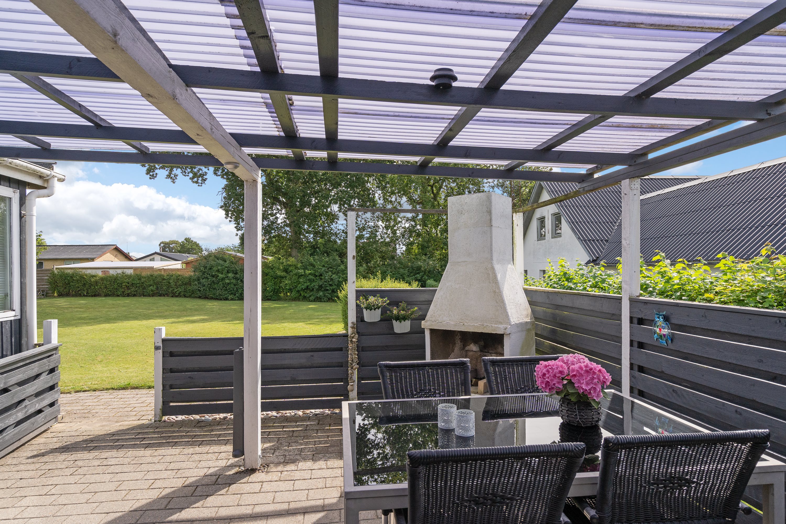 Miniaturebillede 2: overdækket terrasse. Billede af Vandværksvej 8, 9690 Fjerritslev