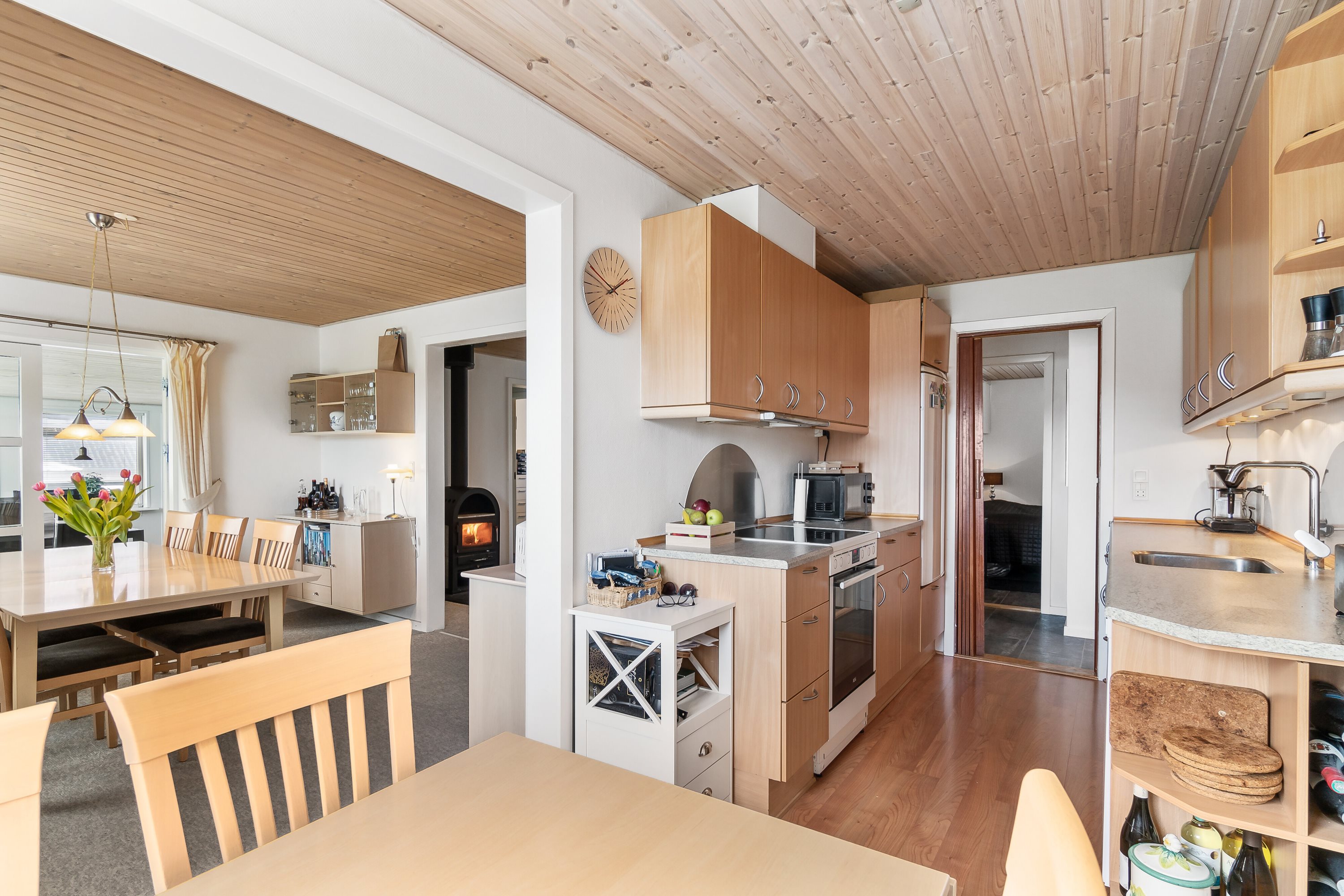 Fremhævet køkken billede i fuldskærmstilstand. Billede af Vandværksvej 8, 9690 Fjerritslev