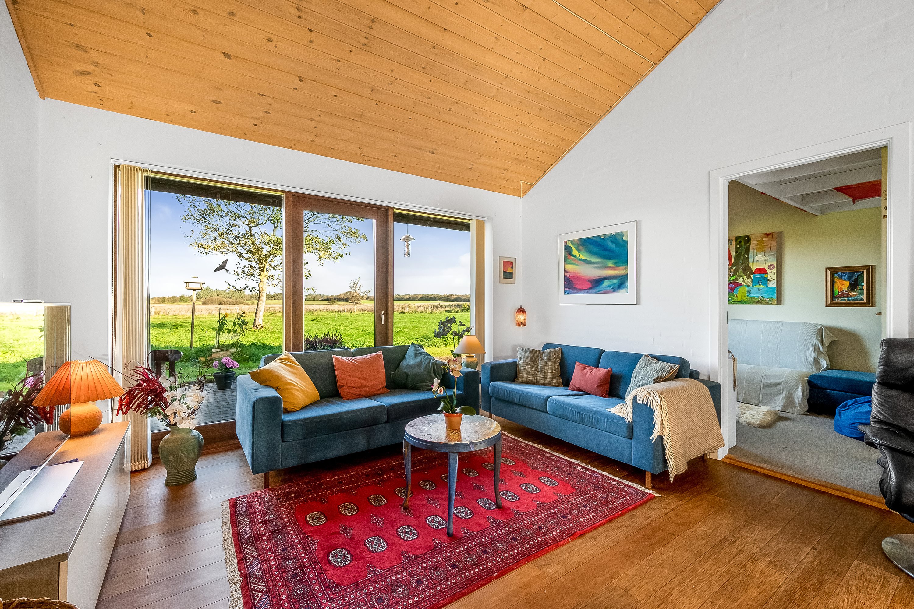 Fremhævet stue billede i fuldskærmstilstand. Billede af Torstedvej 96, 6980 Tim