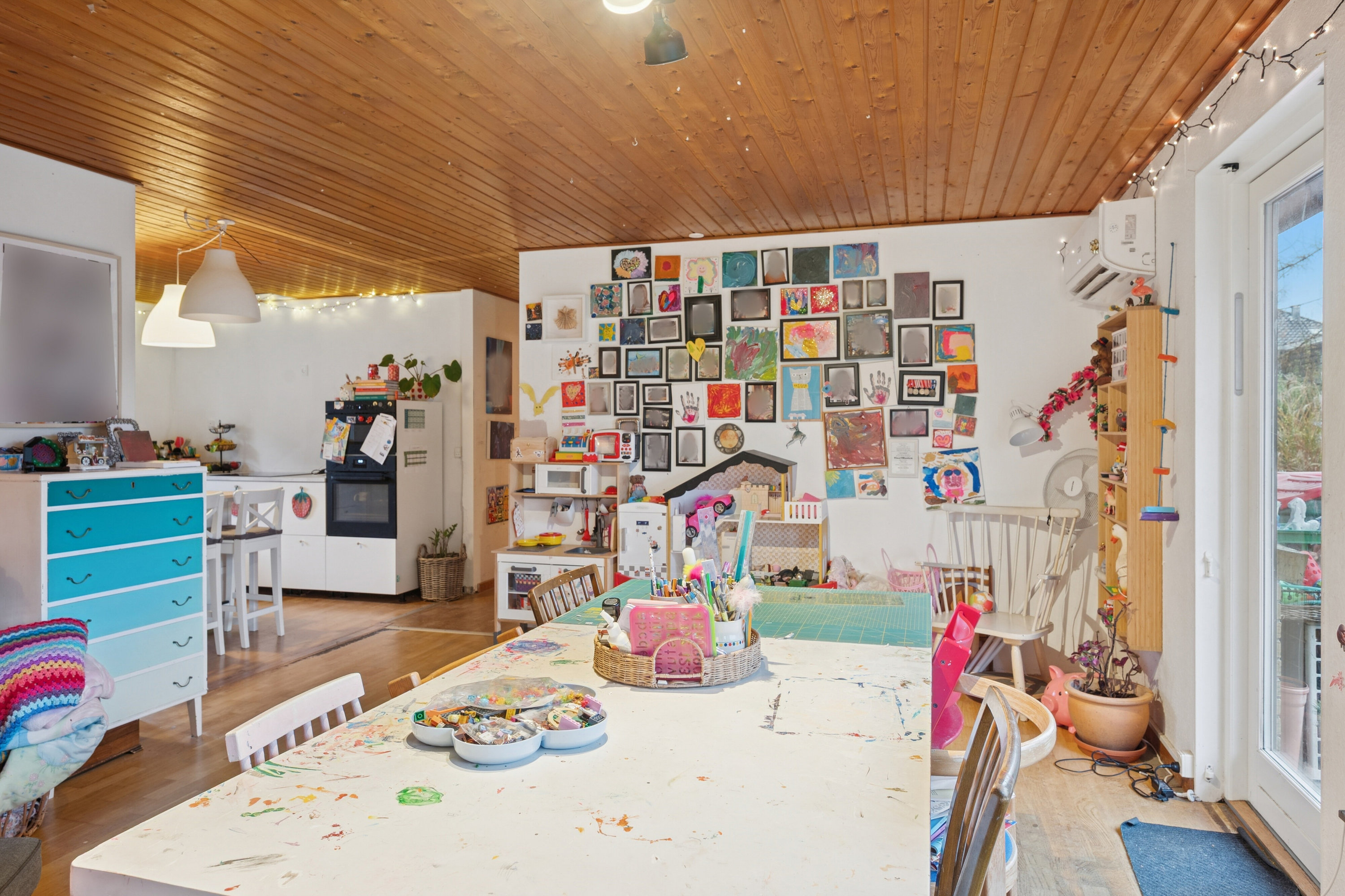 Fremhævet spisestue billede i fuldskærmstilstand. Billede af Grambyvej 47B, 2610 Rødovre