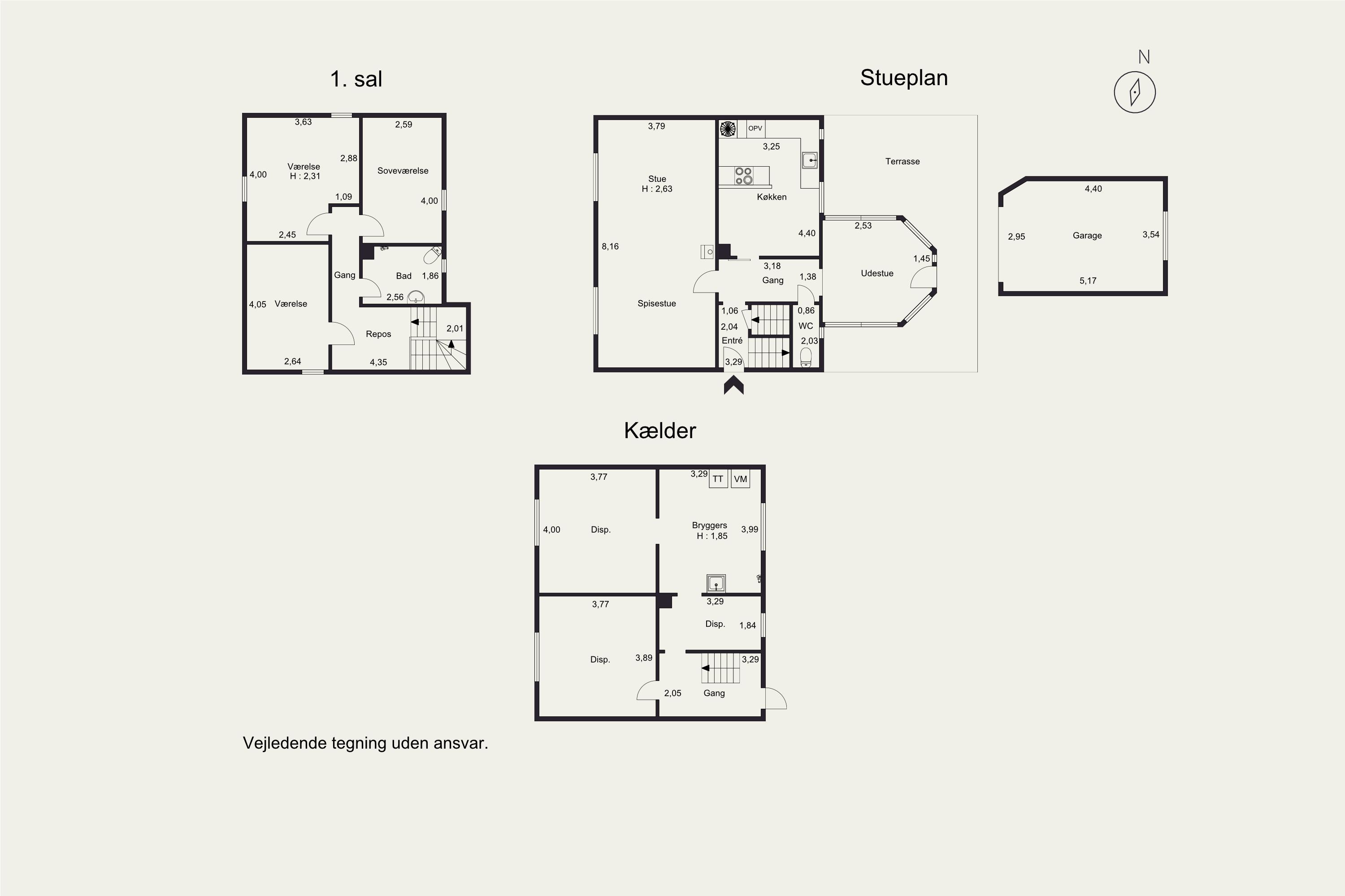 Plantegninger billede af Stenvangen 3, 4220 Korsør