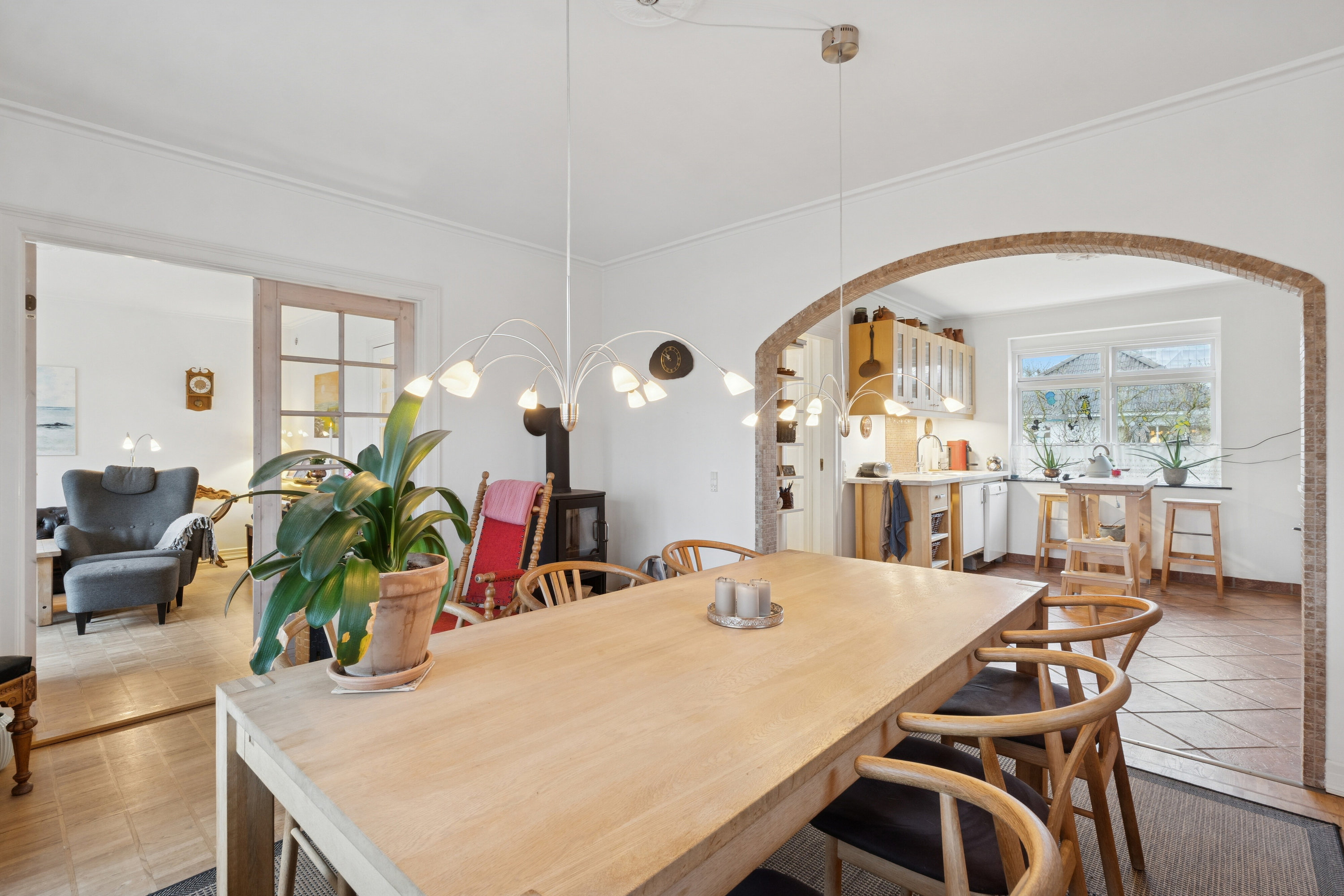 Fremhævet spisestue billede i fuldskærmstilstand. Billede af Doktor Willesvej 3, 2650 Hvidovre