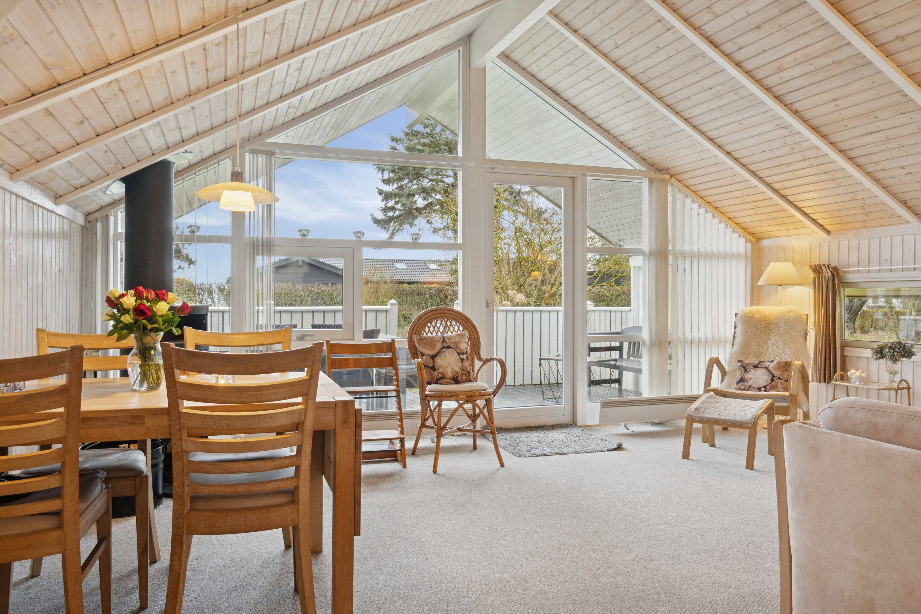 Fremhævet spisestue billede i fuldskærmstilstand. Billede af Helenevej 18, Drøsselbjerg, 4200 Slagelse