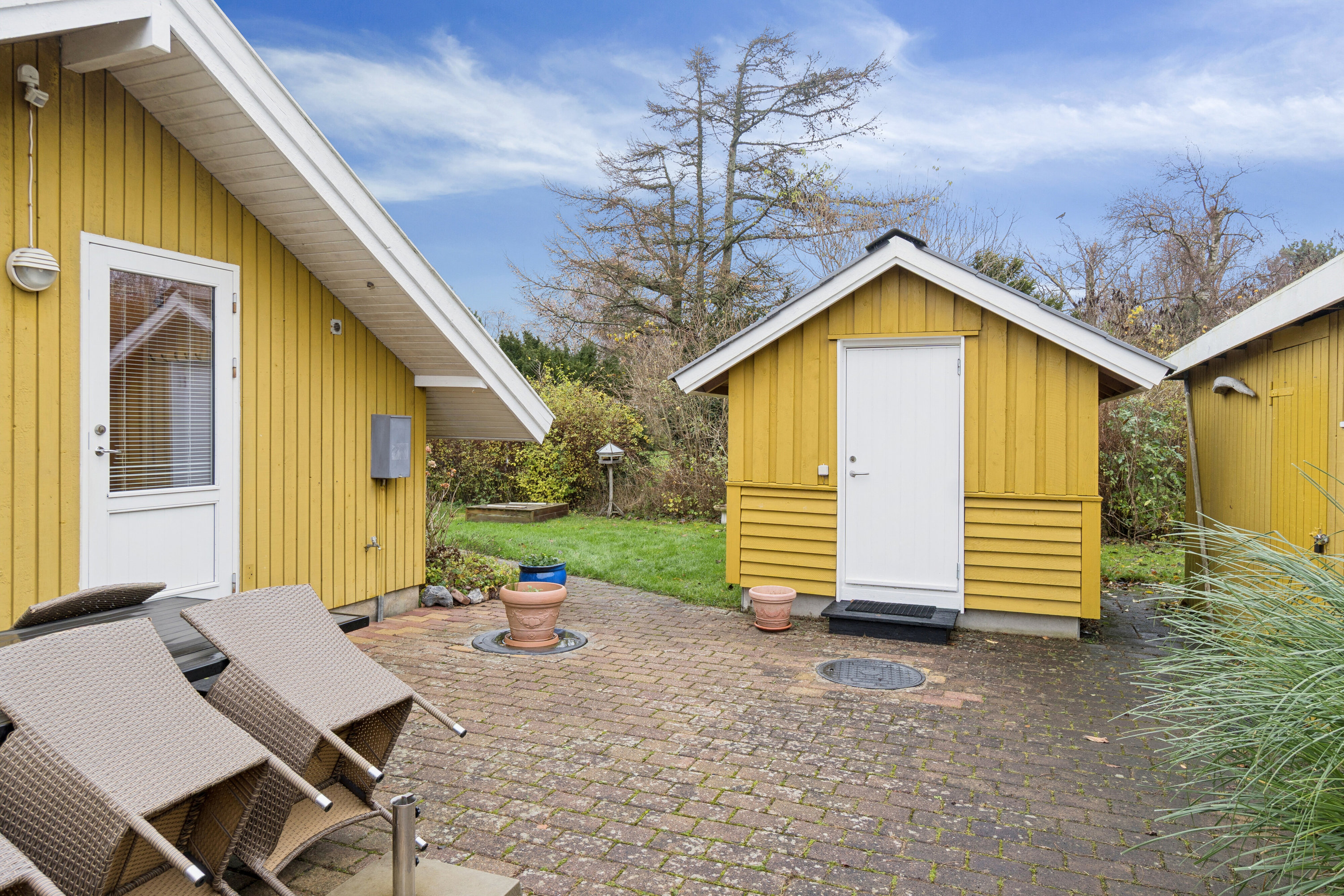 Fremhævet terrasse billede i fuldskærmstilstand. Billede af Helenevej 18, Drøsselbjerg, 4200 Slagelse