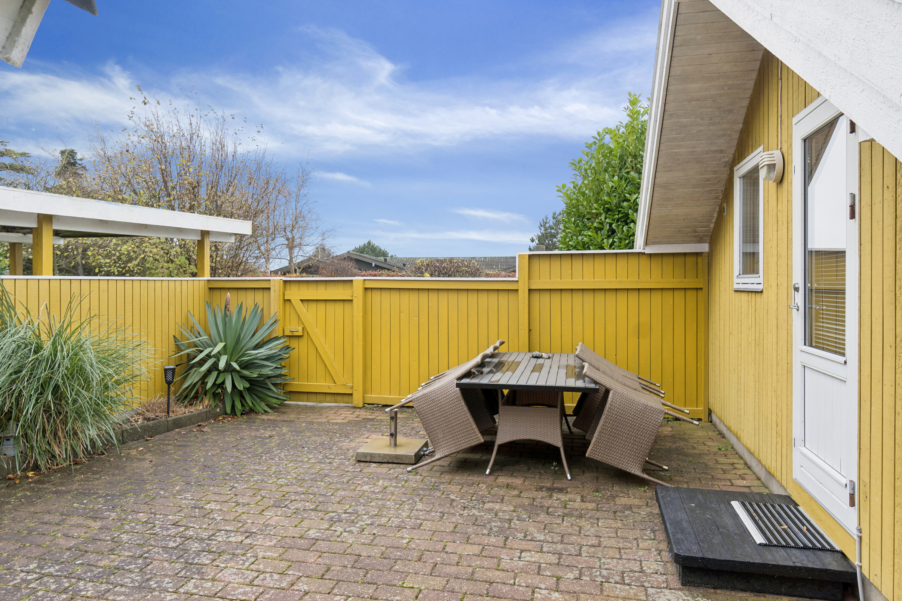 Fremhævet terrasse billede i fuldskærmstilstand. Billede af Helenevej 18, Drøsselbjerg, 4200 Slagelse