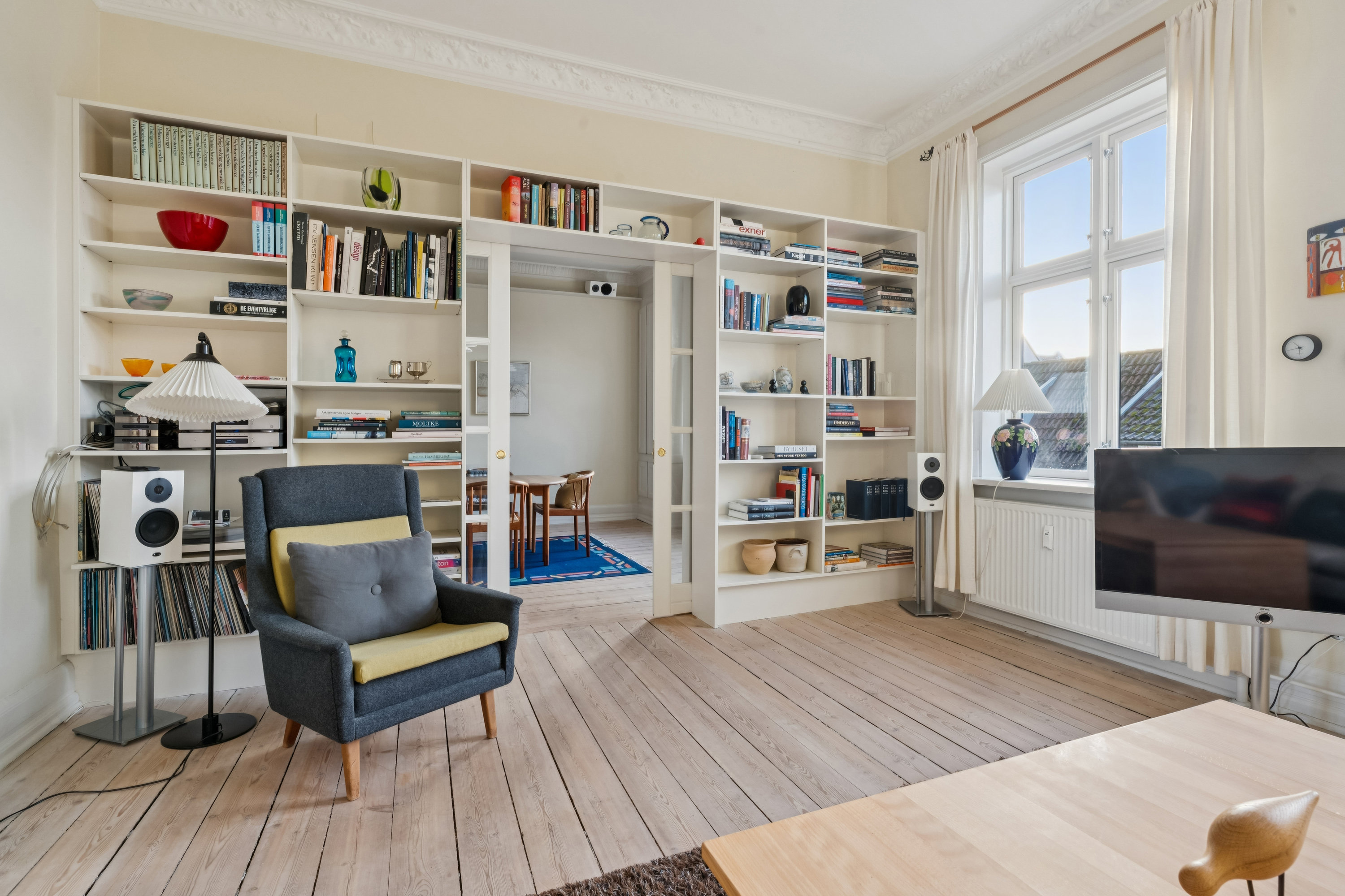 Miniaturebillede 1: stue. Billede af Nørregade 19, 2. tv., 9000 Aalborg