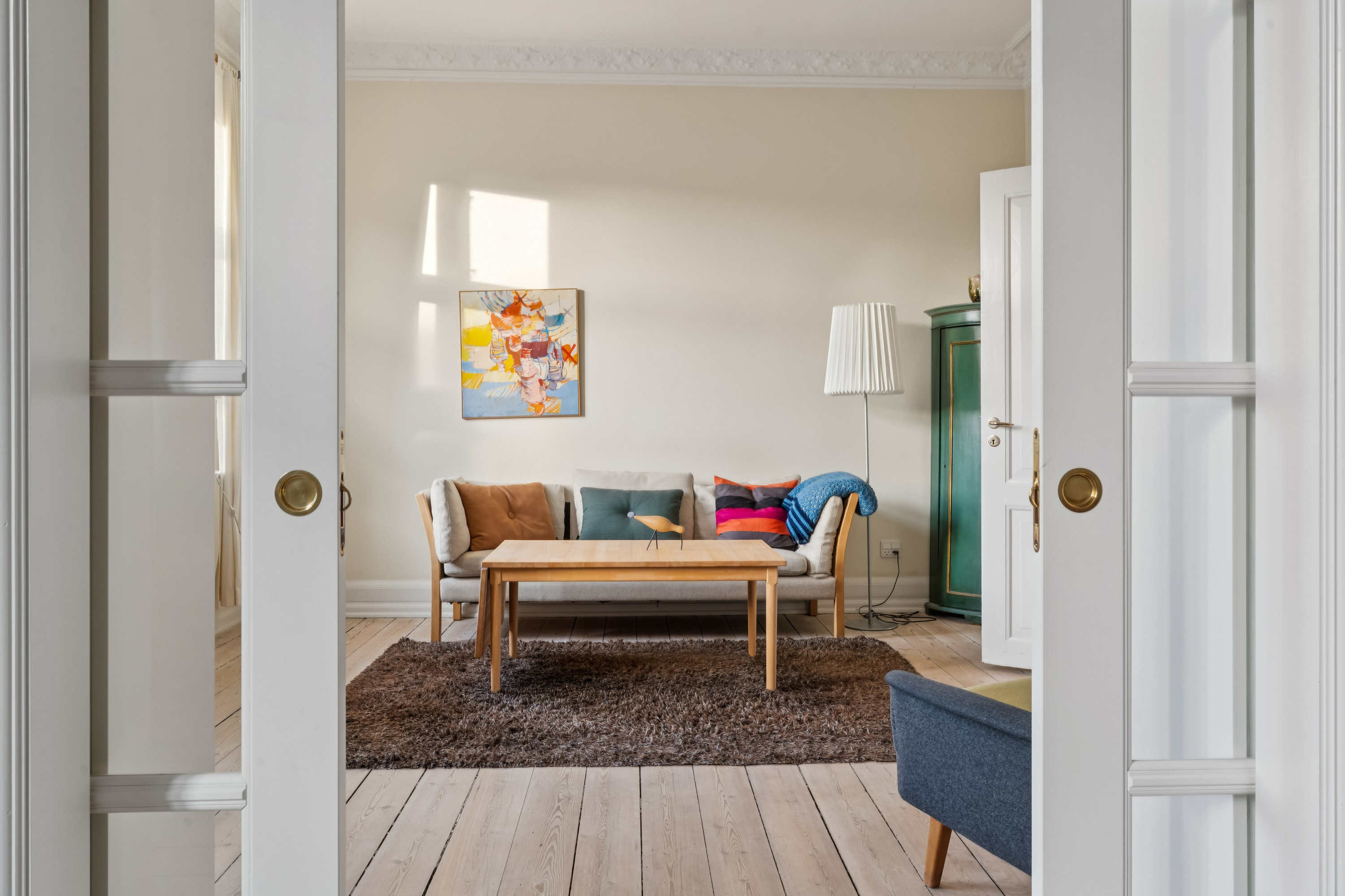 Fremhævet entré billede i fuldskærmstilstand. Billede af Nørregade 19, 2. tv., 9000 Aalborg