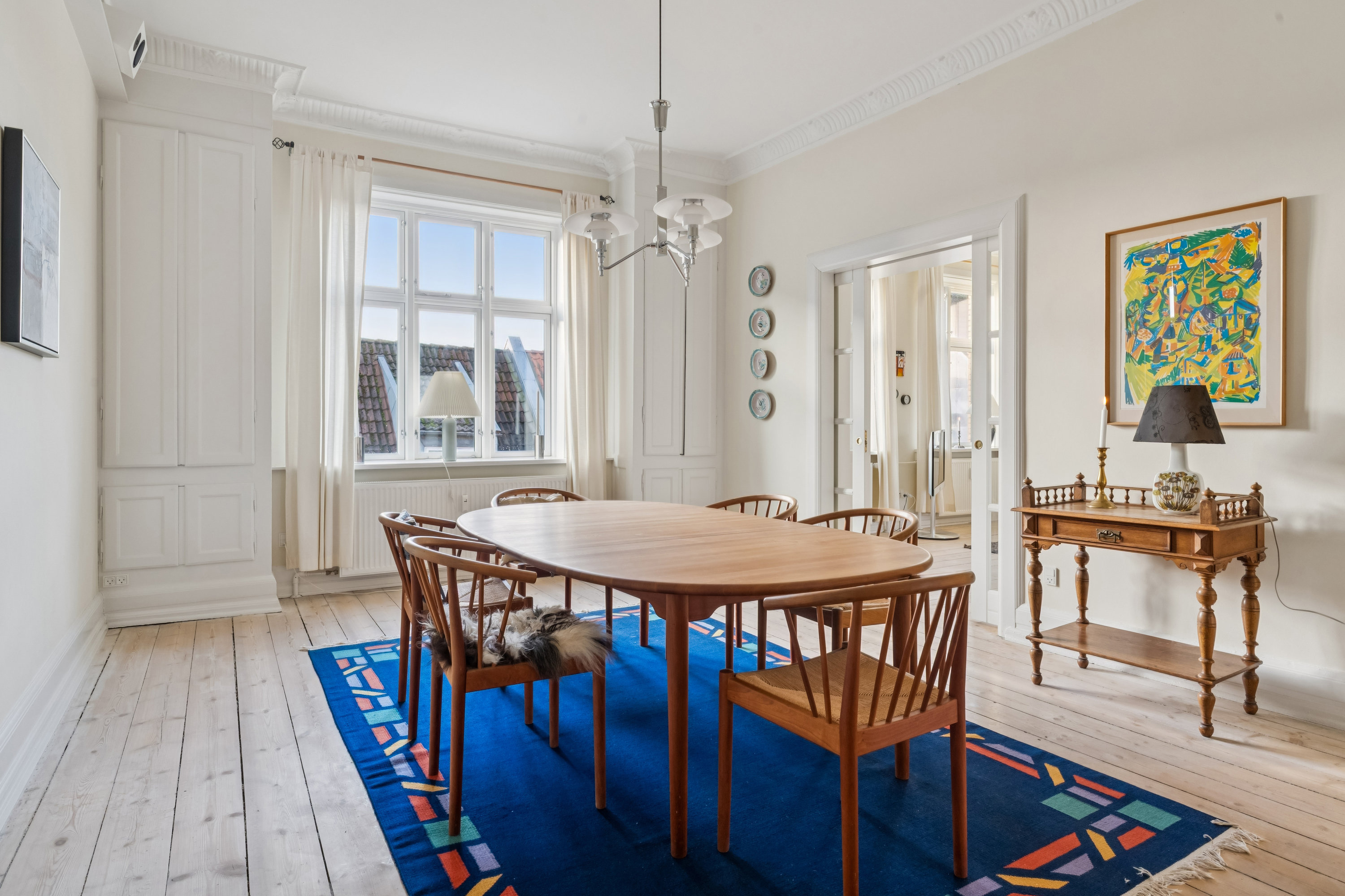 Fremhævet stue billede i fuldskærmstilstand. Billede af Nørregade 19, 2. tv., 9000 Aalborg