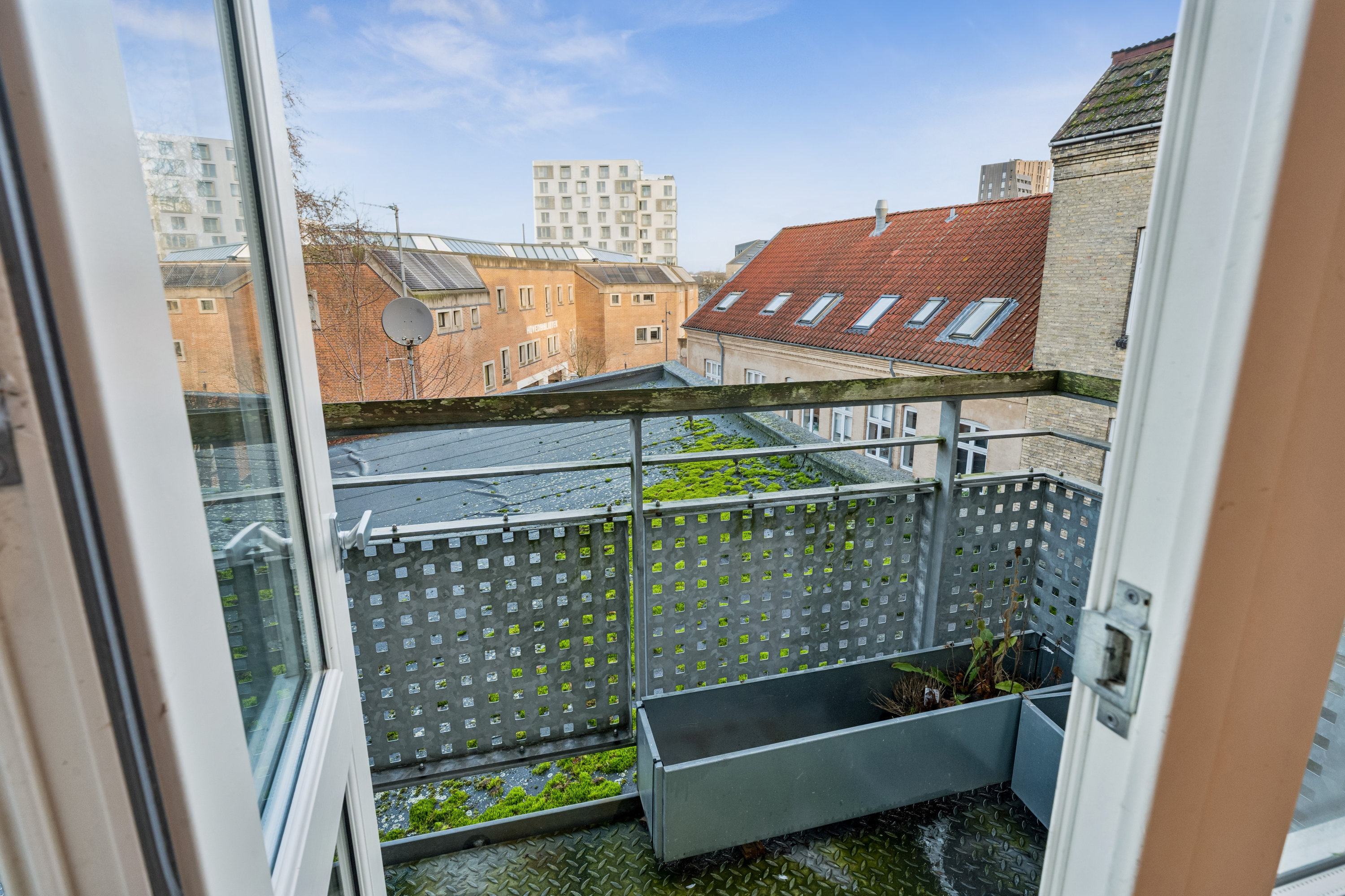 Fremhævet altan billede i fuldskærmstilstand. Billede af Nørregade 19, 2. tv., 9000 Aalborg