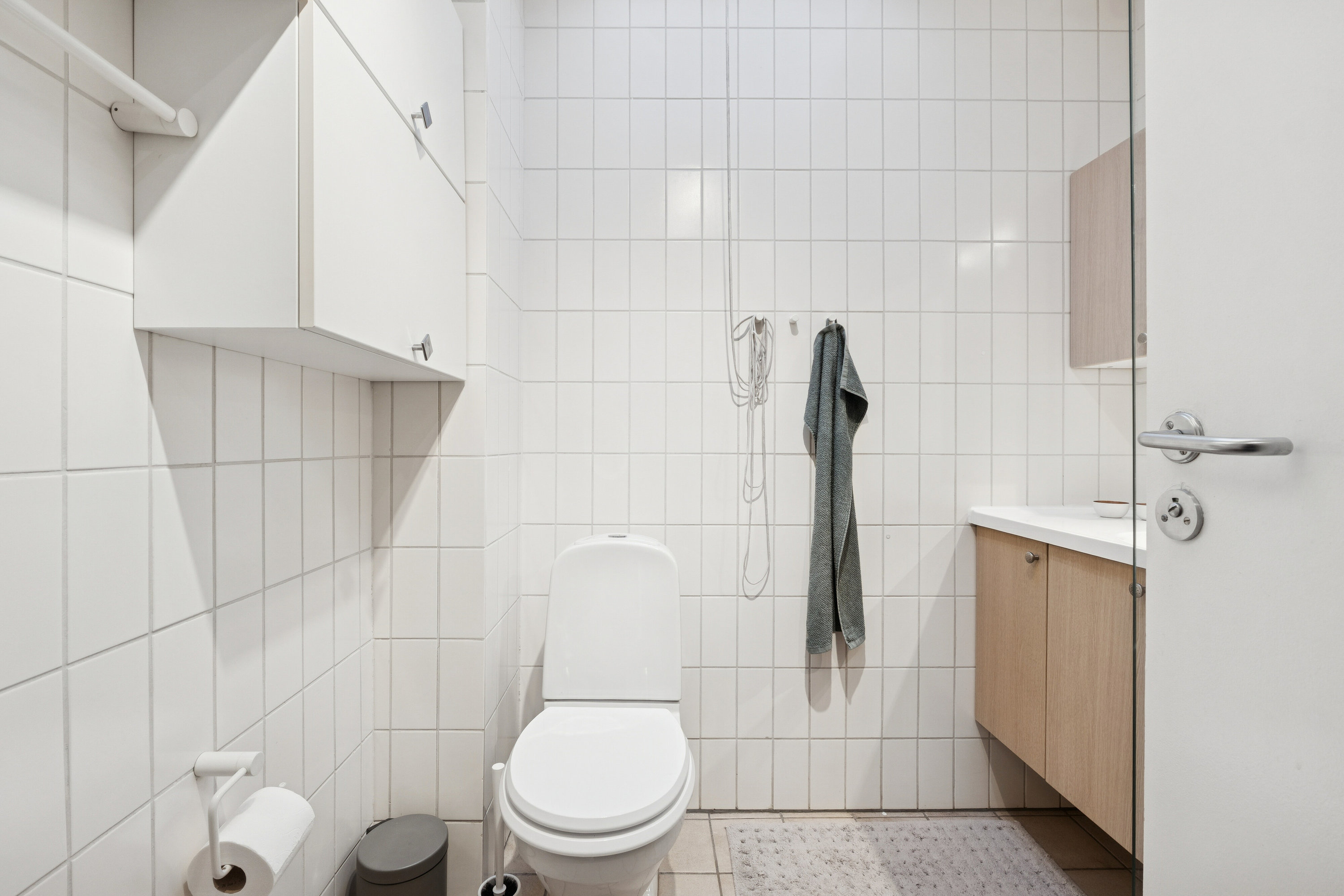 Fremhævet badeværelse billede i fuldskærmstilstand. Billede af Munktoftevej 9, 2610 Rødovre