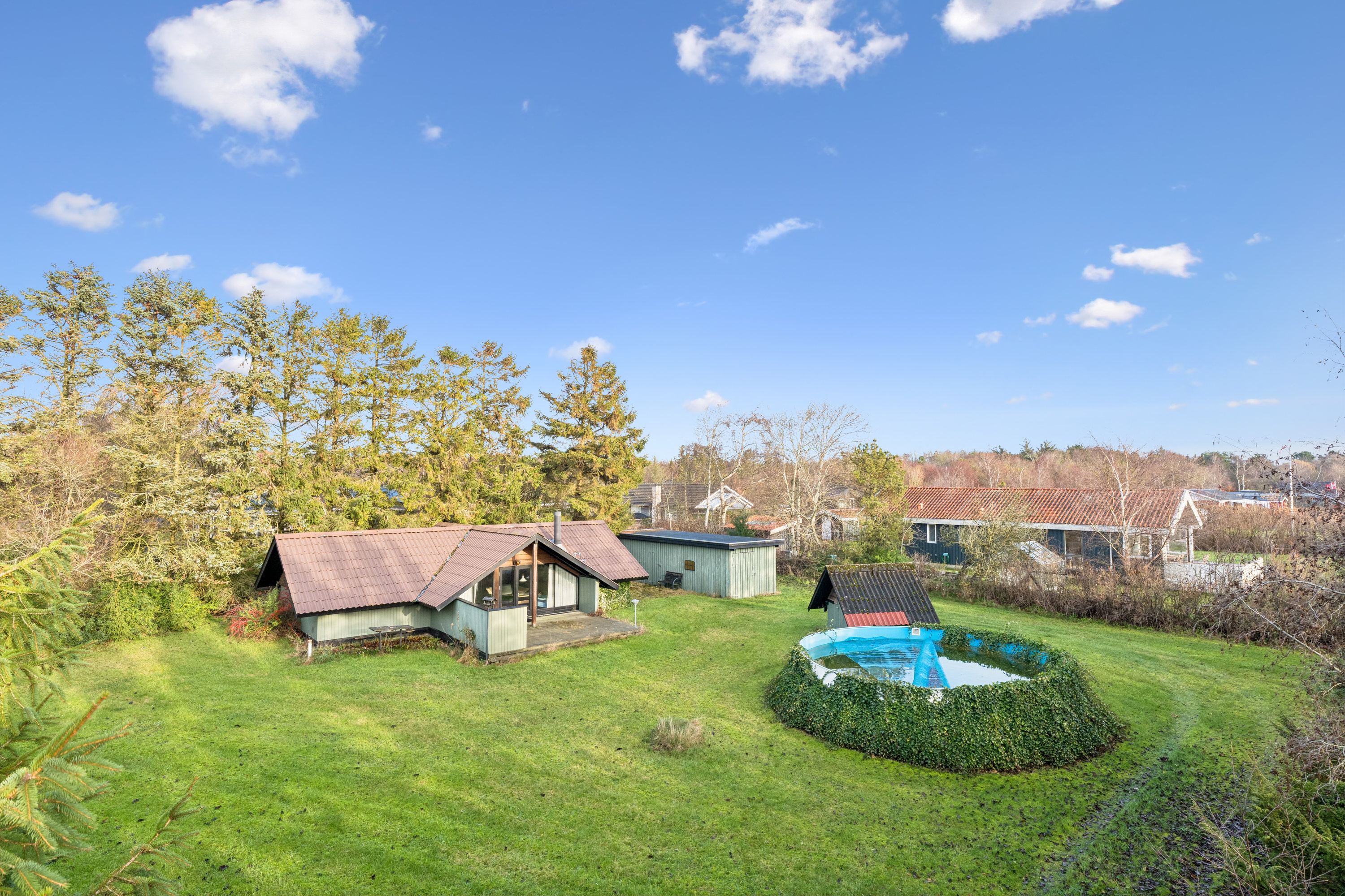 Fremhævet have billede i fuldskærmstilstand. Billede af Keldbækvej 35, 9240 Nibe