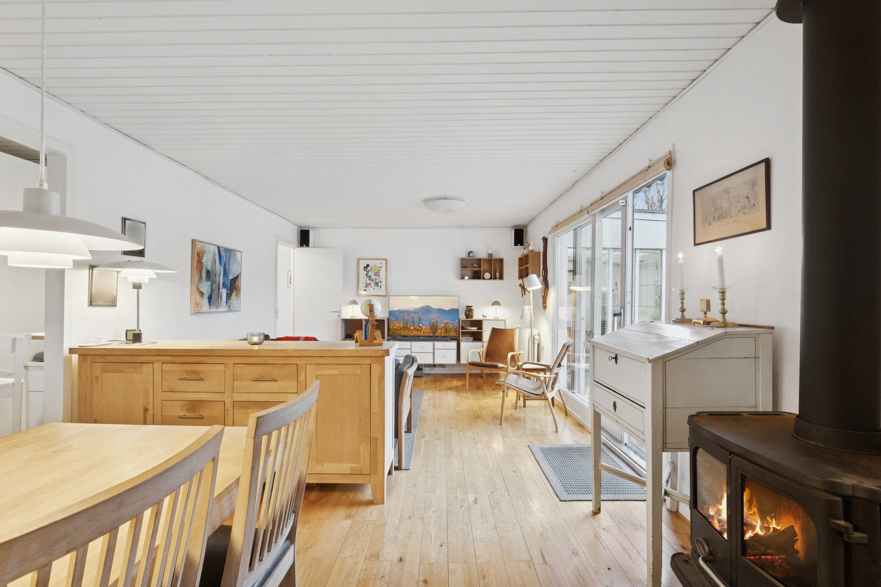 Fremhævet spisestue billede i fuldskærmstilstand. Billede af Munktoftevej 9, 2610 Rødovre