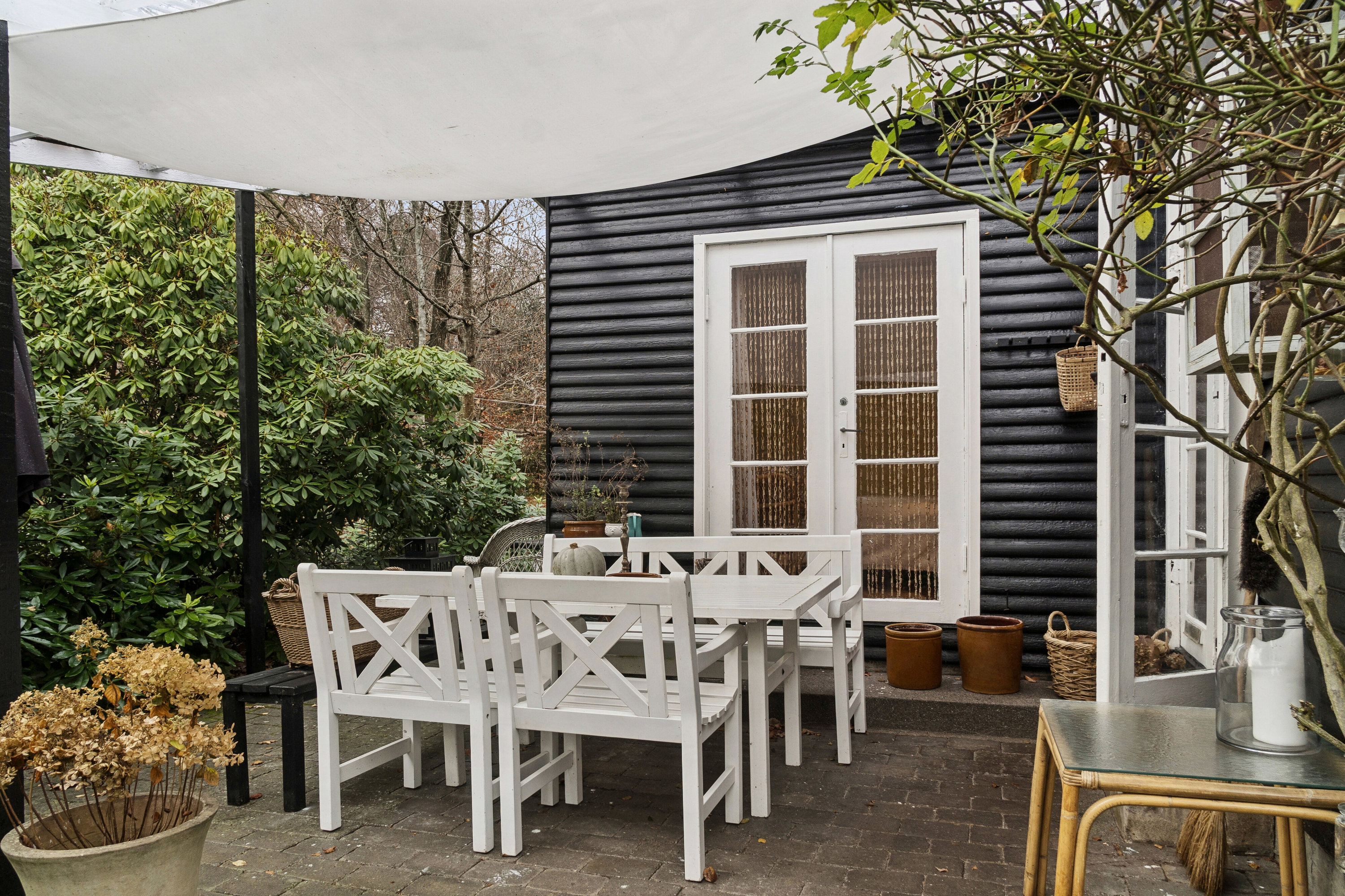 Fremhævet terrasse billede i fuldskærmstilstand. Billede af Porsevej 8, 4500 Nykøbing Sj