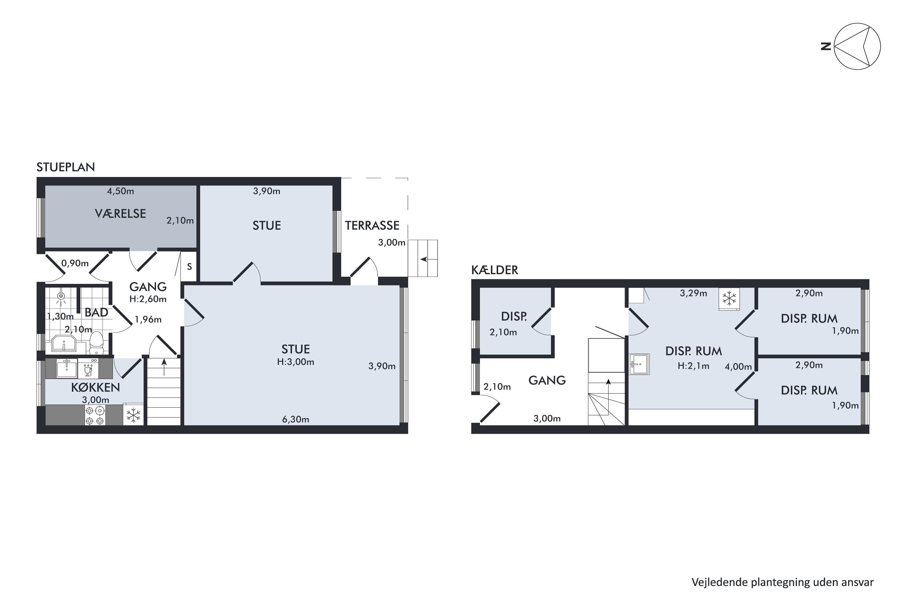 Plantegninger billede af Fanøgade 26, 9850 Hirtshals