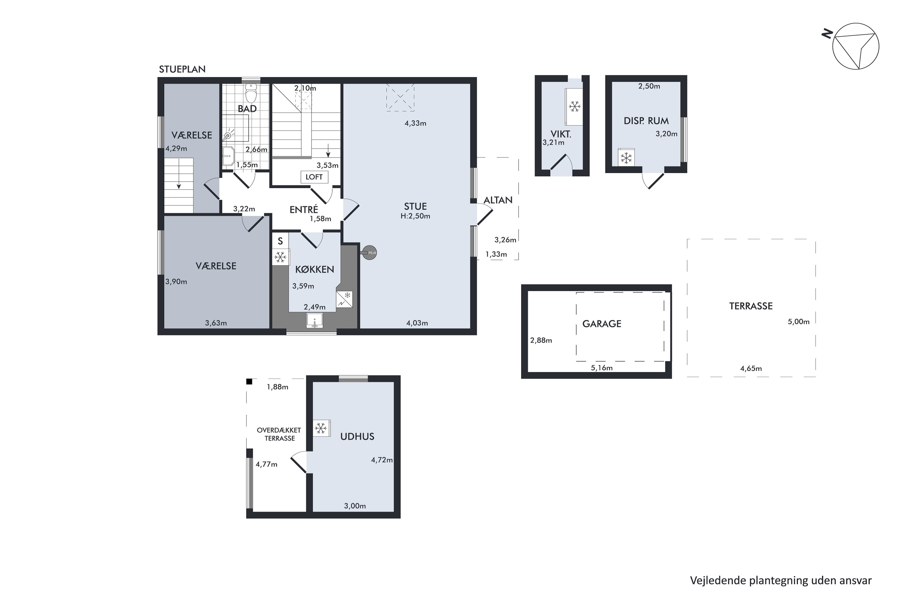 Plantegninger billede af Tordenskjoldsgade 18B, 4600 Køge