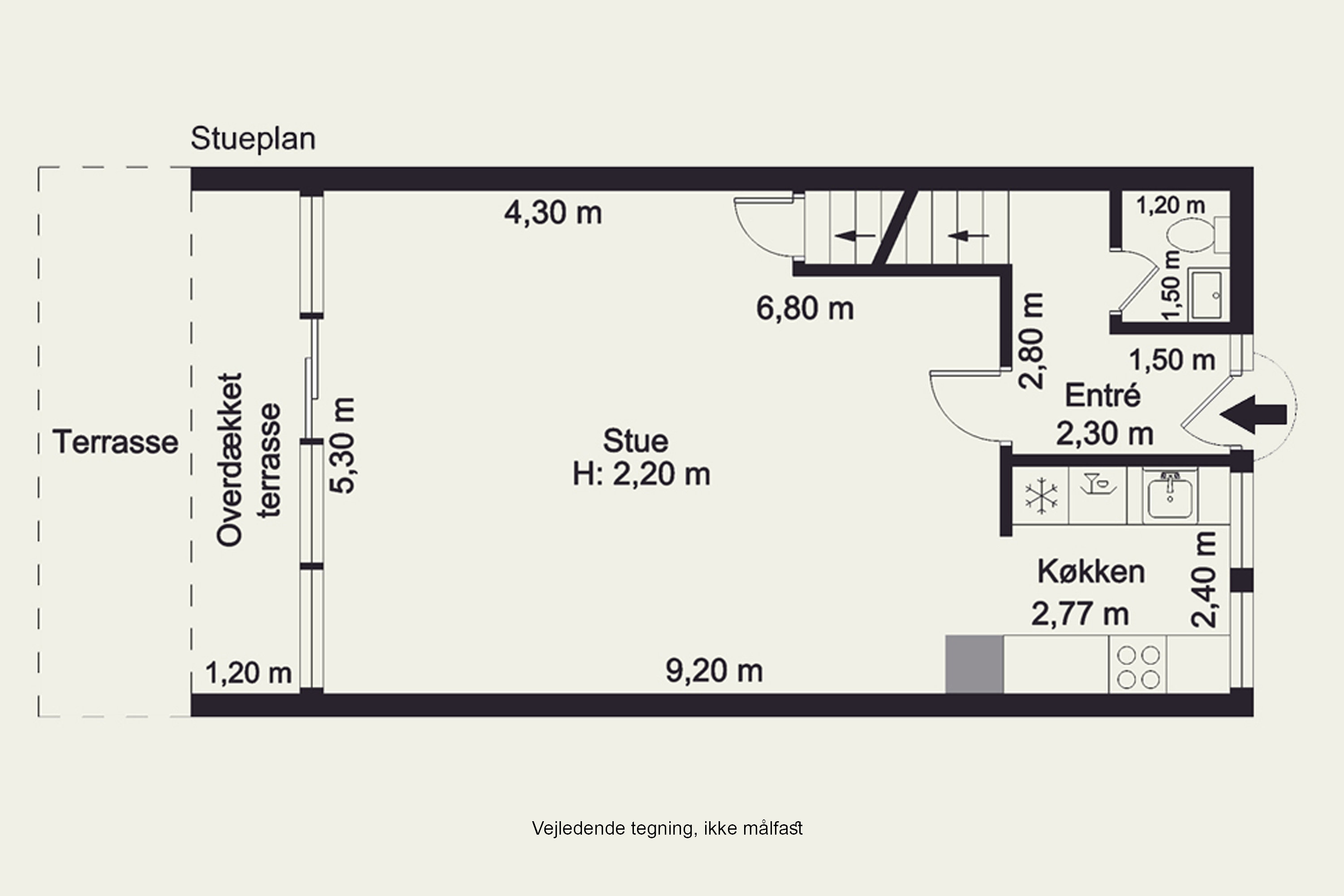 Plantegninger billede af Fiskerhusene 58, 2620 Albertslund