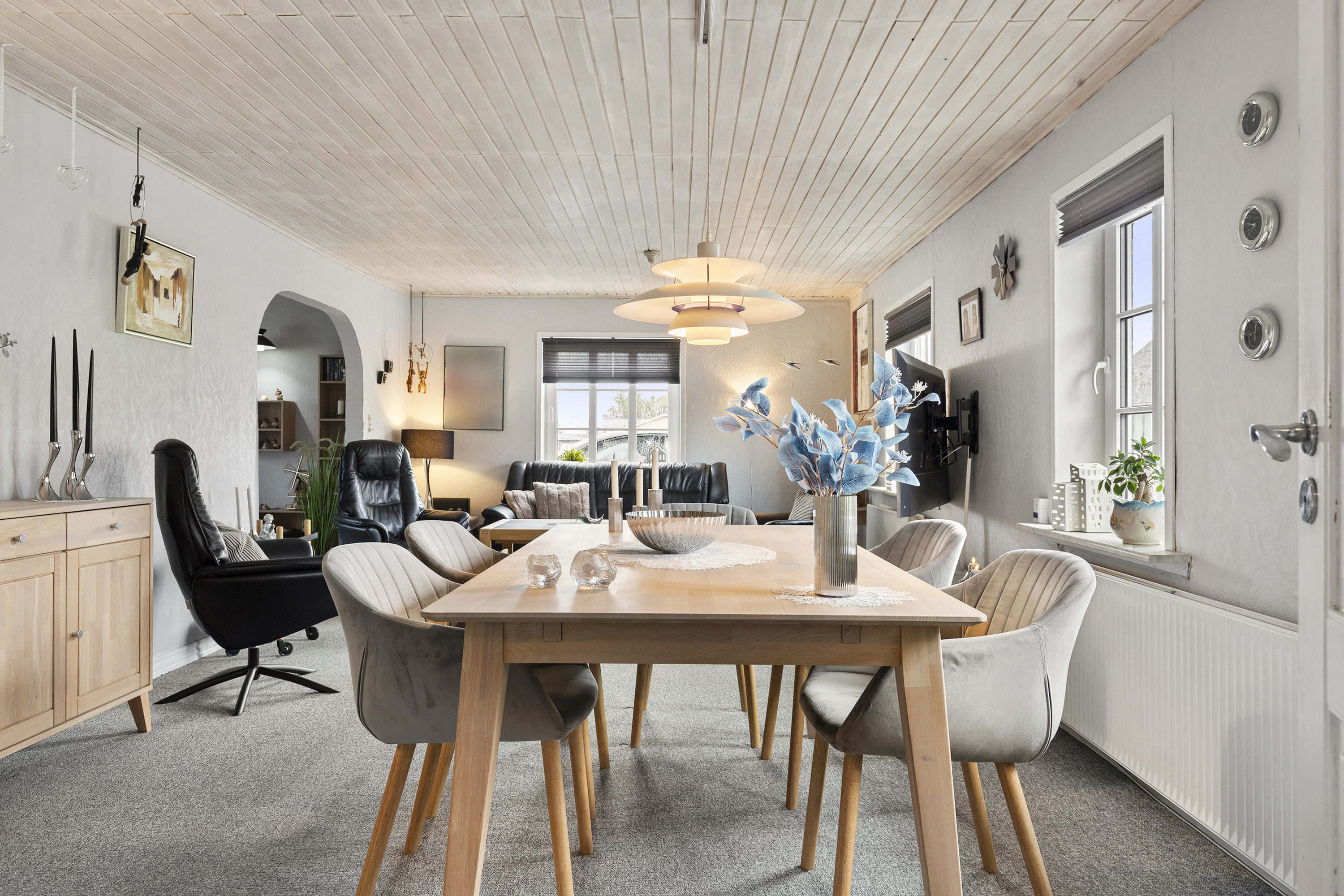 Miniaturebillede 2: spisestue. Billede af Oddevej 53, Klim, 9690 Fjerritslev