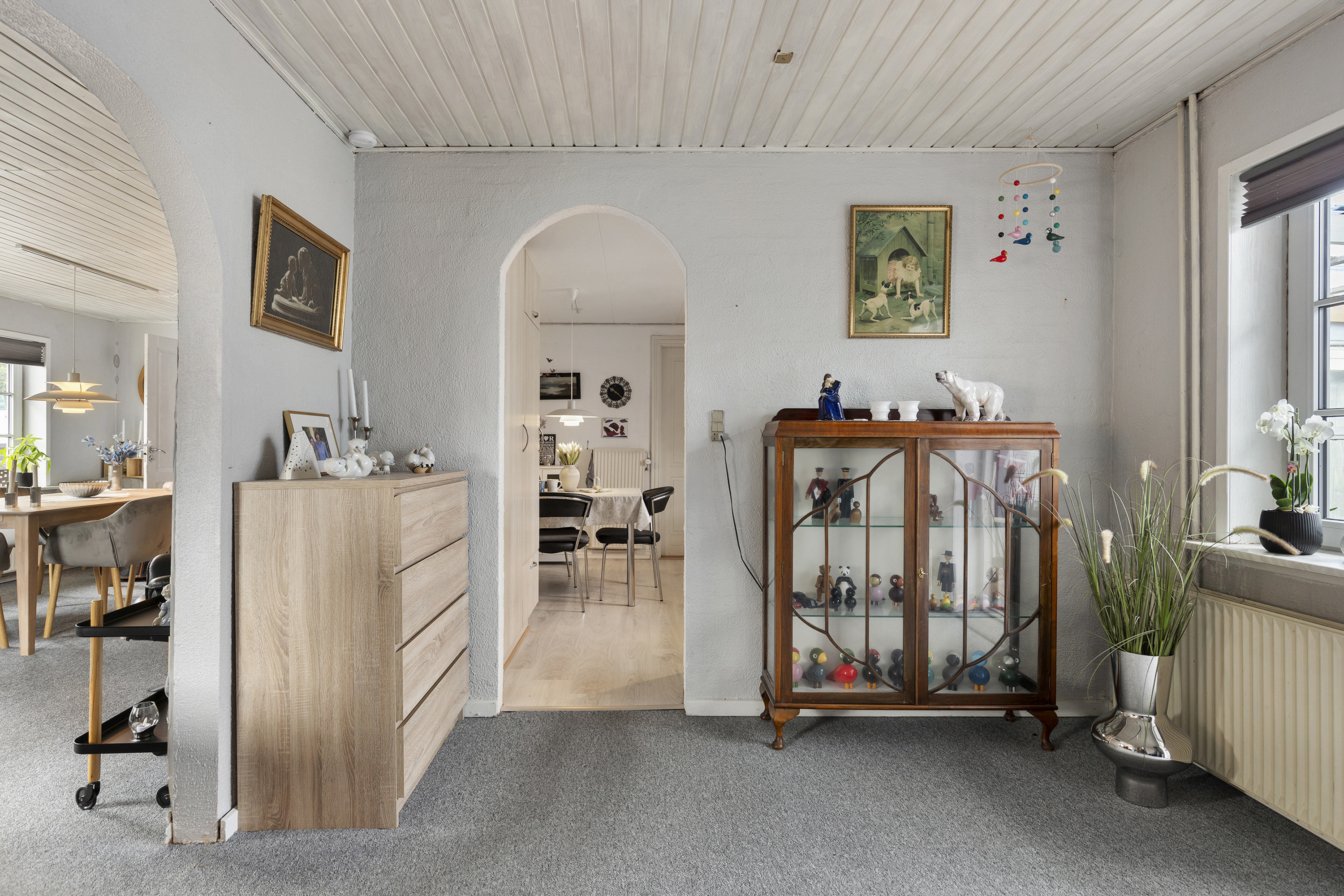 Fremhævet stue billede i fuldskærmstilstand. Billede af Oddevej 53, Klim, 9690 Fjerritslev