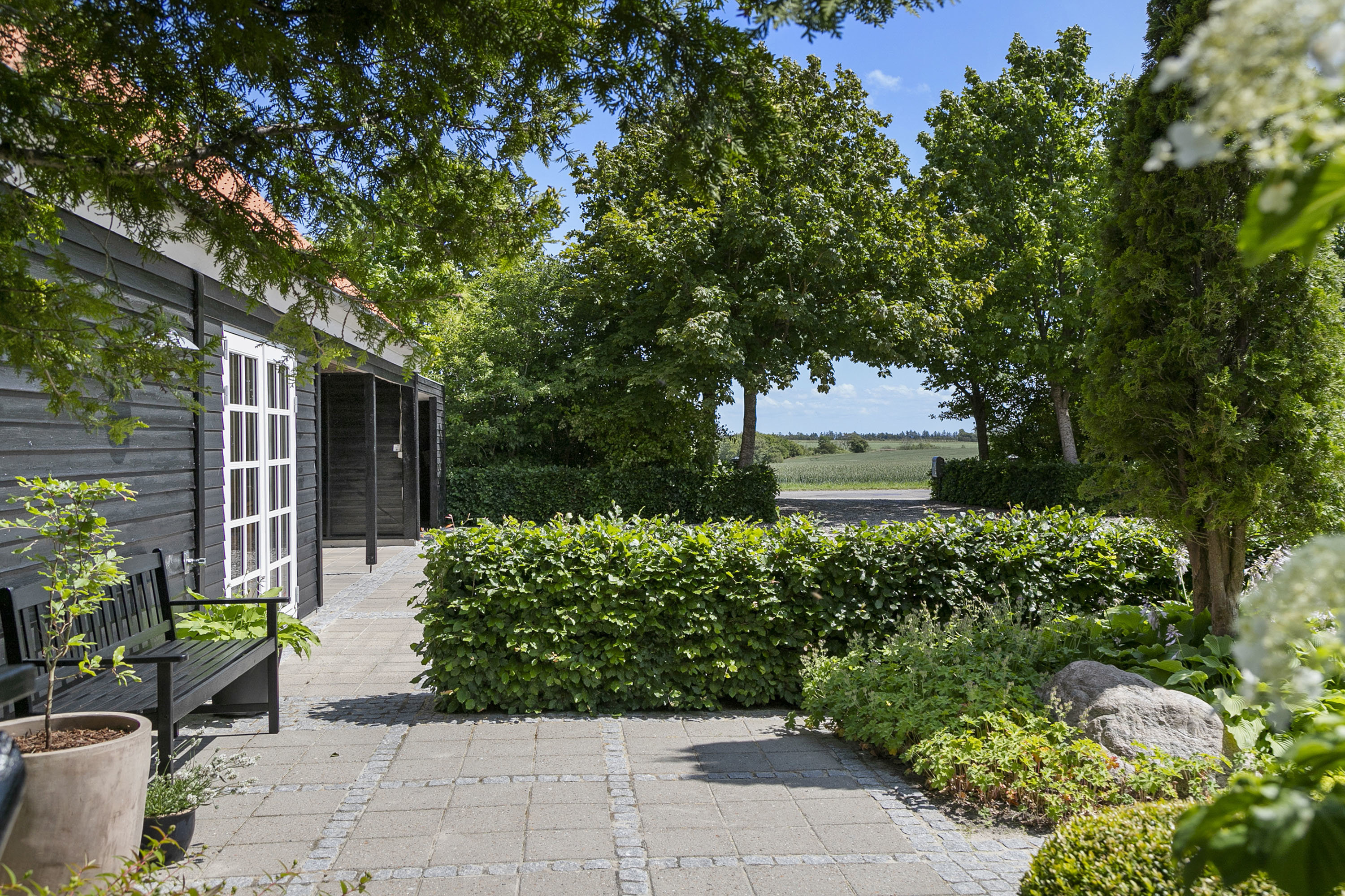 Fremhævet terrasse billede i fuldskærmstilstand. Billede af Vangvejen 8, Trekroner, 9690 Fjerritslev