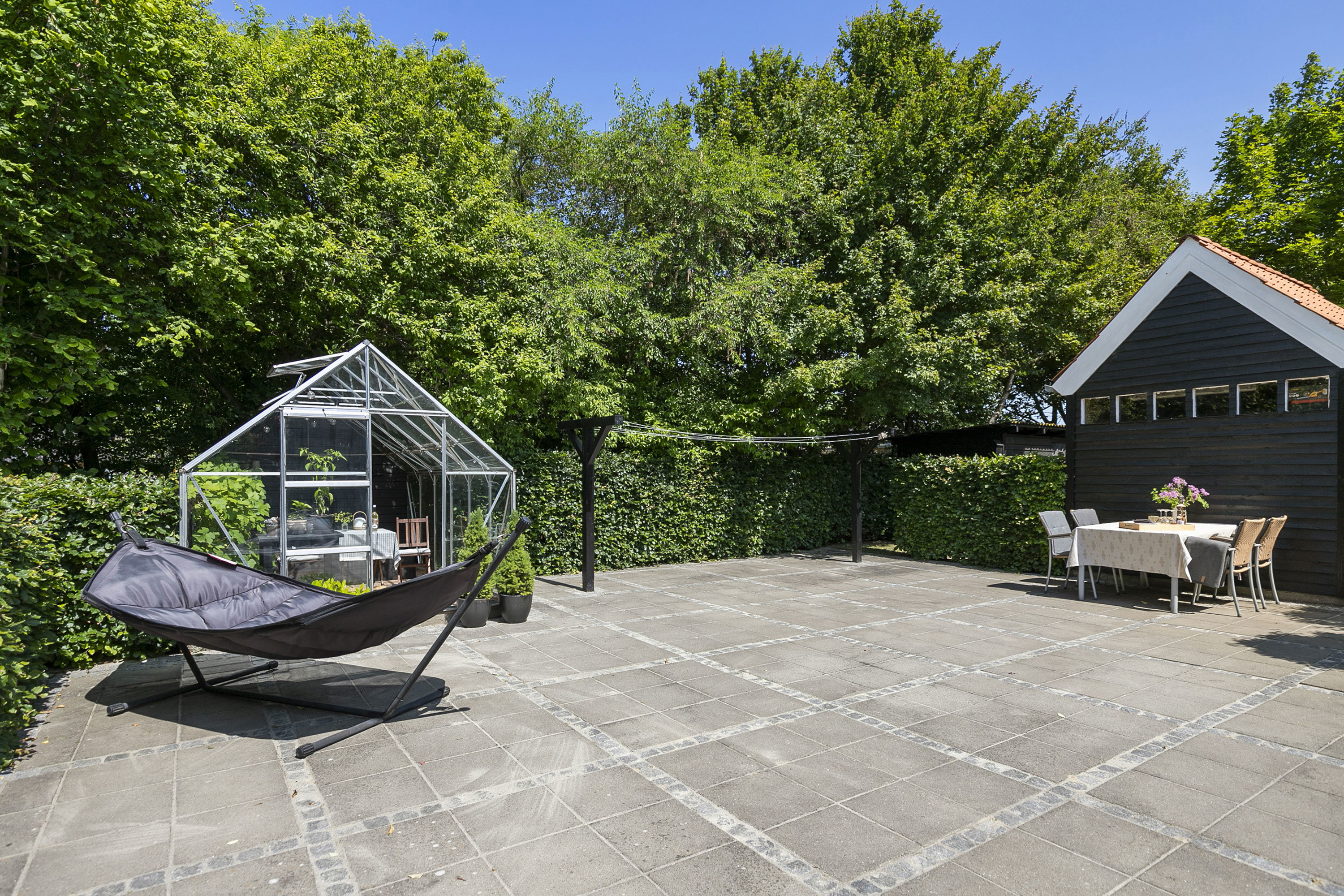 Fremhævet terrasse billede i fuldskærmstilstand. Billede af Vangvejen 8, Trekroner, 9690 Fjerritslev