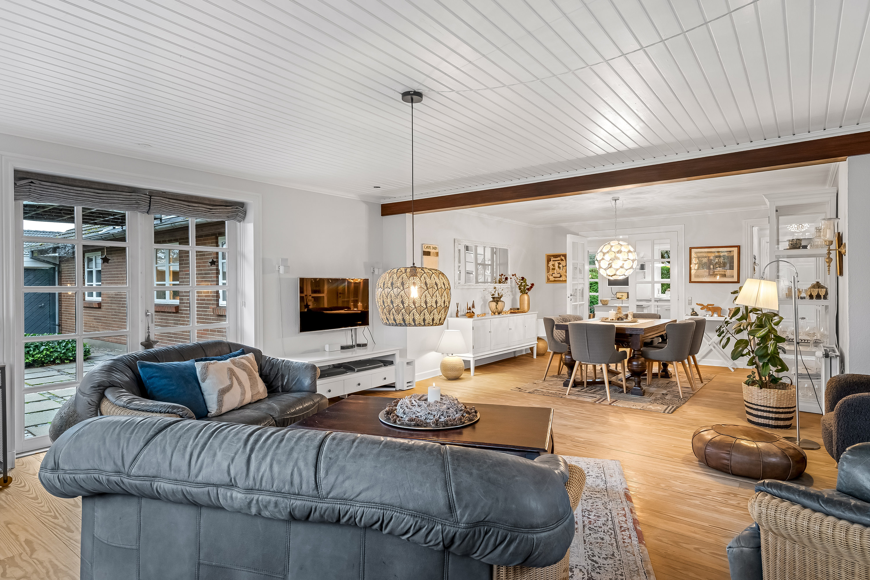 Fremhævet stue billede i fuldskærmstilstand. Billede af Benediktevej 11B, 6270 Tønder