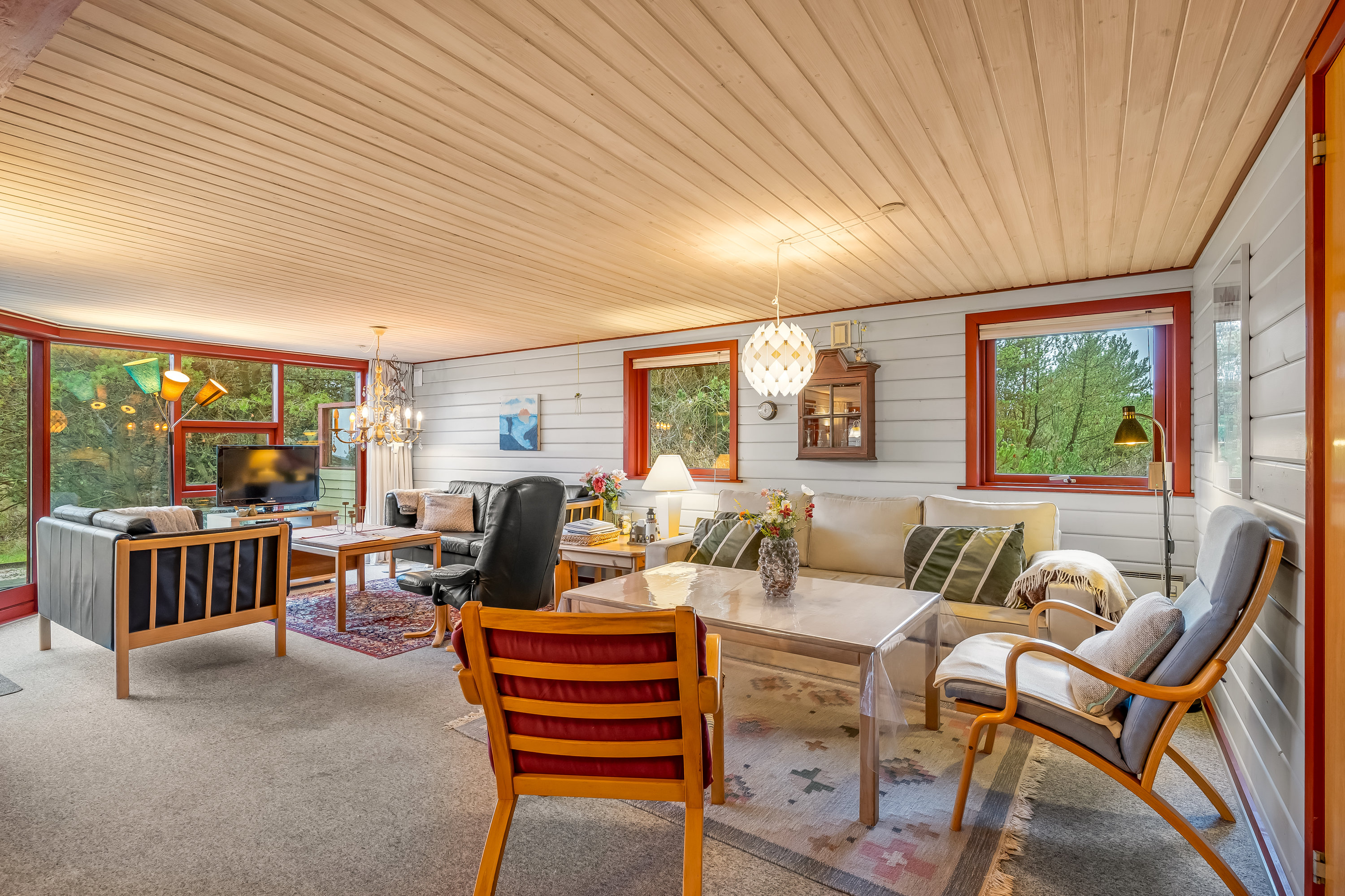 Fremhævet stue billede i fuldskærmstilstand. Billede af Ringvejen 77, Bolilmark, 6792 Rømø