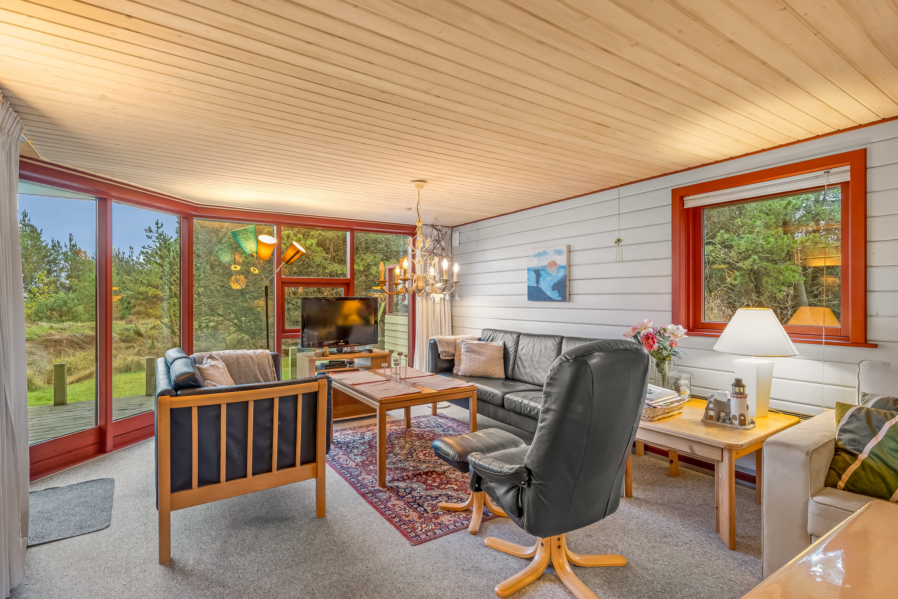 Fremhævet stue billede i fuldskærmstilstand. Billede af Ringvejen 77, Bolilmark, 6792 Rømø