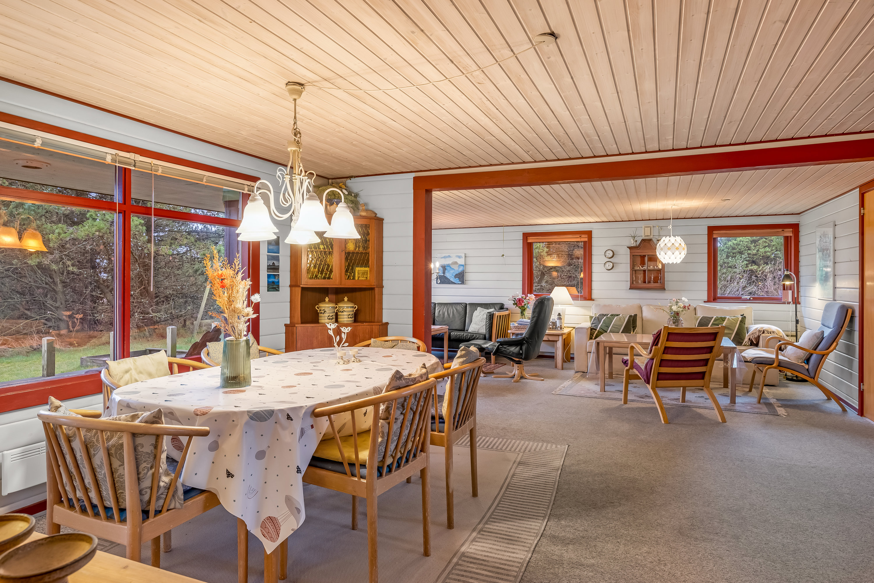 Fremhævet stue billede i fuldskærmstilstand. Billede af Ringvejen 77, Bolilmark, 6792 Rømø