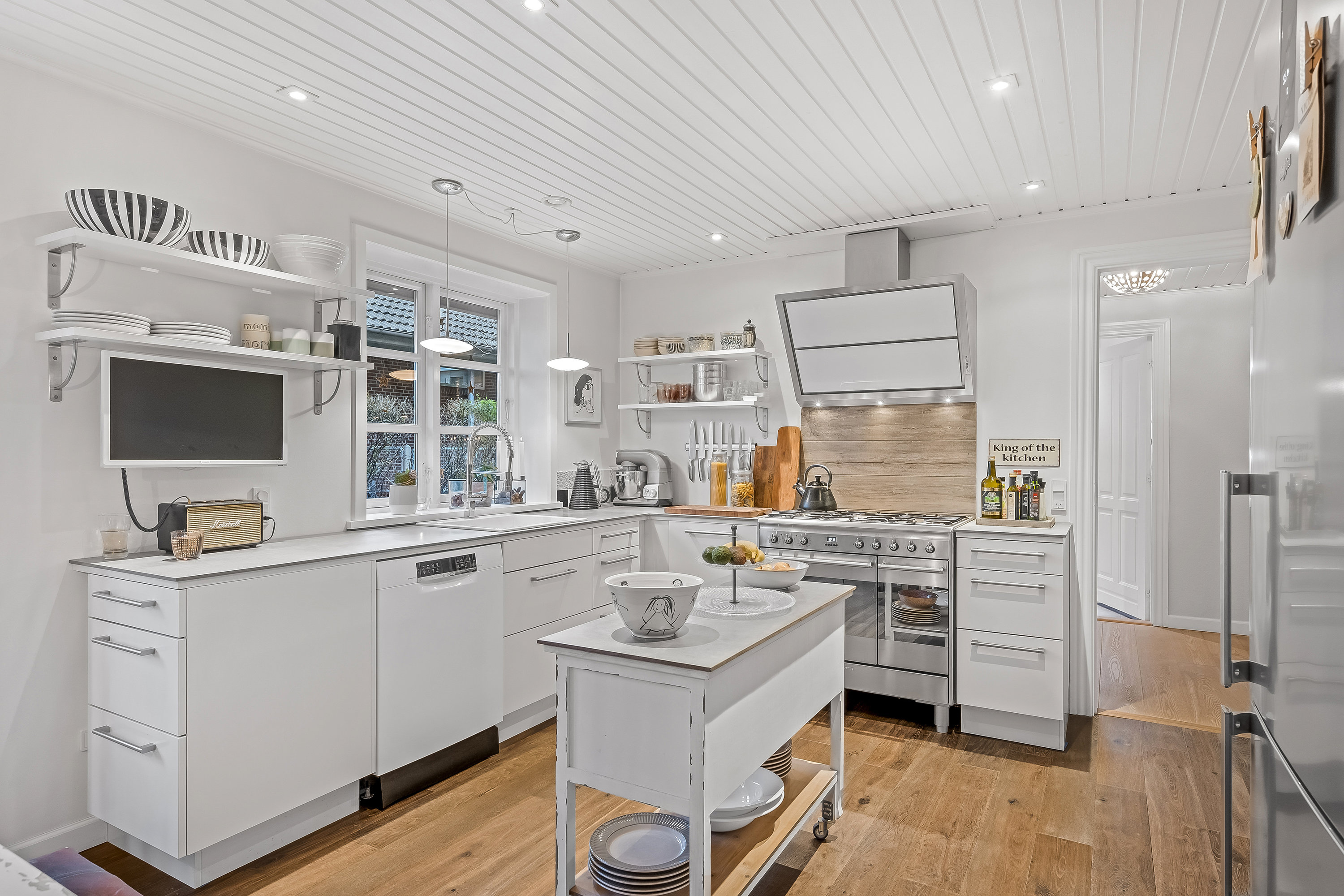 Fremhævet køkken billede i fuldskærmstilstand. Billede af Benediktevej 11B, 6270 Tønder